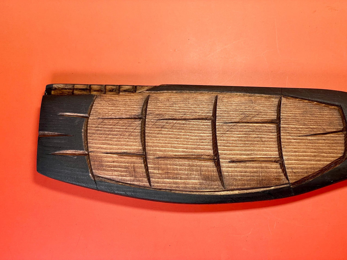 Signed Raven Carving by Frank and Dora Frenchie  Indigenous First Nations