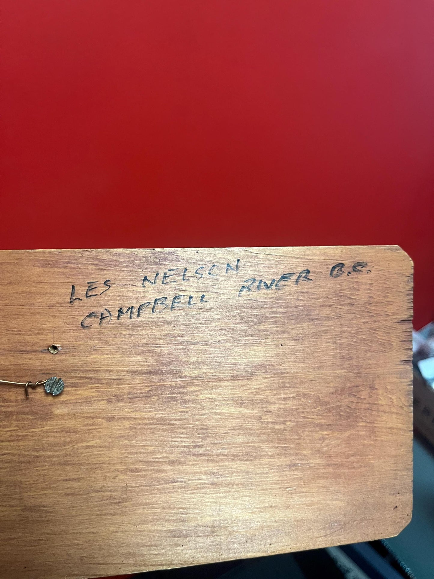 Beautiful 23 x 5 x 1" thick indigenous First Nation  Pacific Northwest coast signed double headed sea serpent cedar plaque  amazing detail