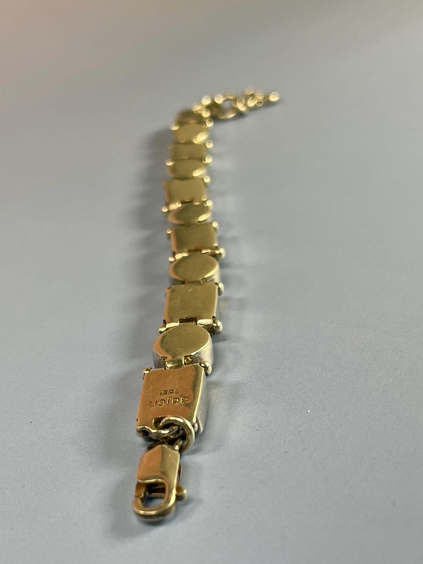 Stunning Abalone and Sterling Silver Bracelet