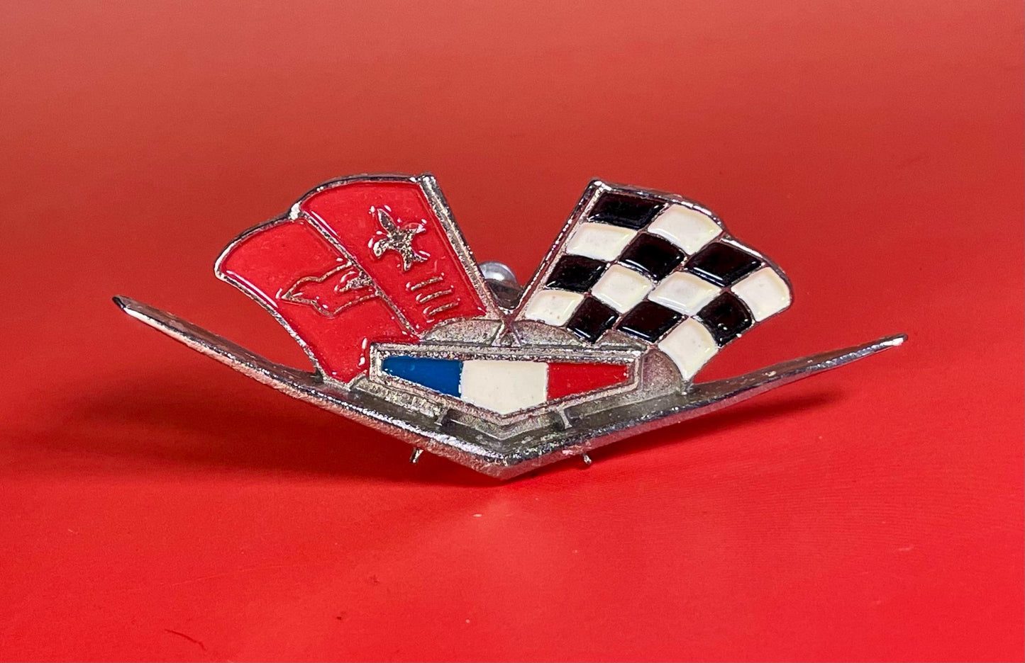 Racing Flag Drawer Pulls  Set of 2