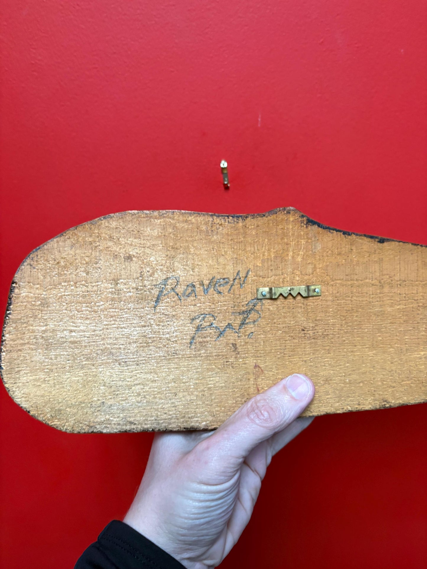 15 inch long high signed indigenous first nation Pacific north West Coast Eagle plaque - great value - ready to hang