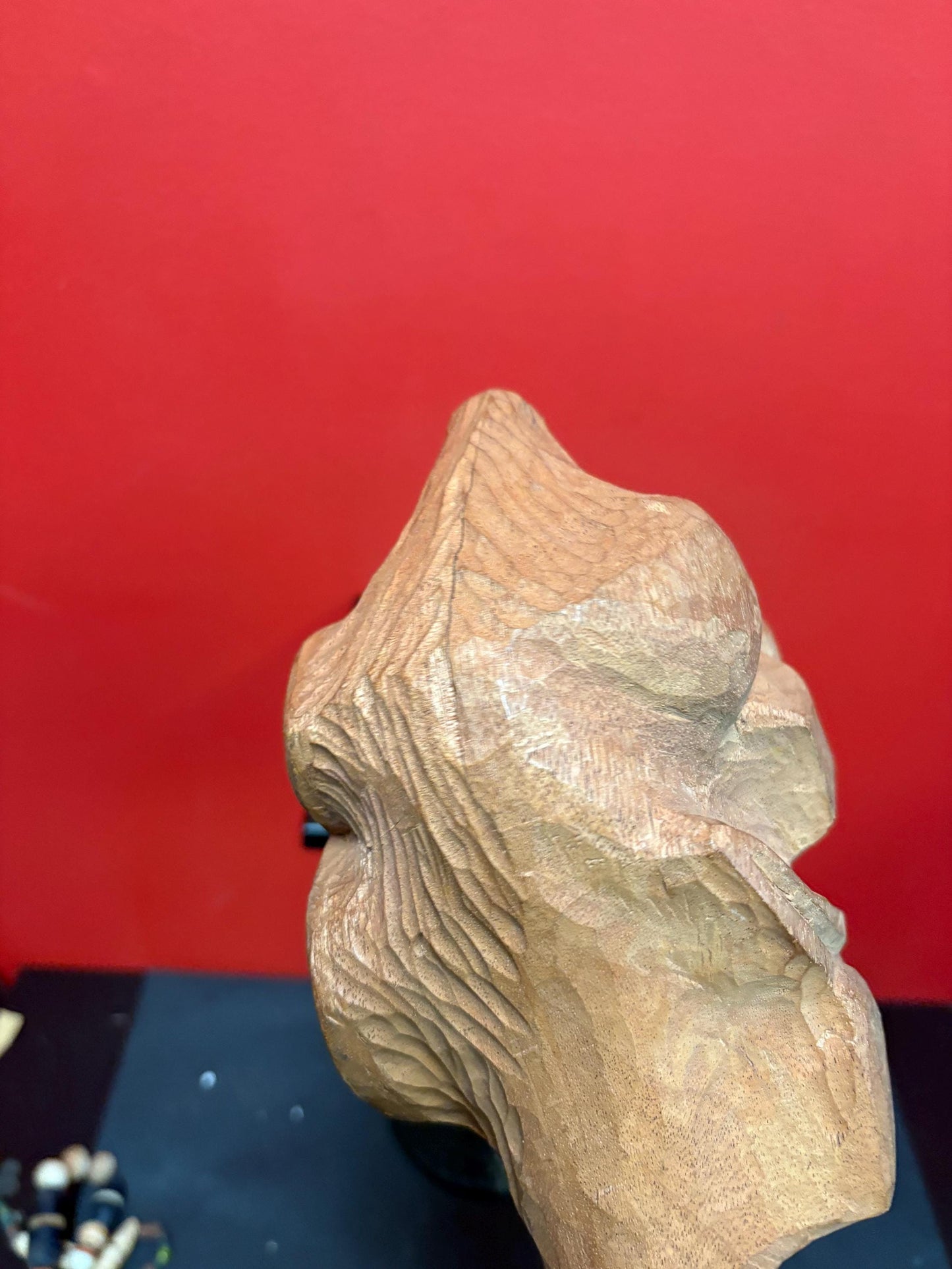 Stunning primitive indigenous first nation, Pacific Northwest Coast 13 inch long wooden rattle with great sound  unsigned beauty