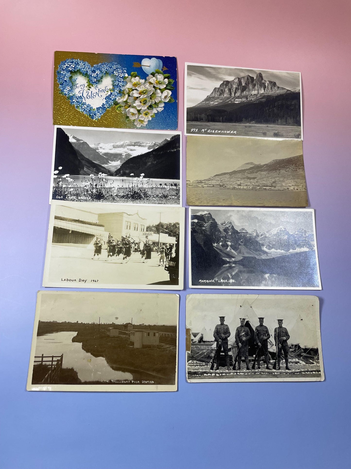 Lot of 8 Antique Postcards  Historic, Artistic and Scenic Views