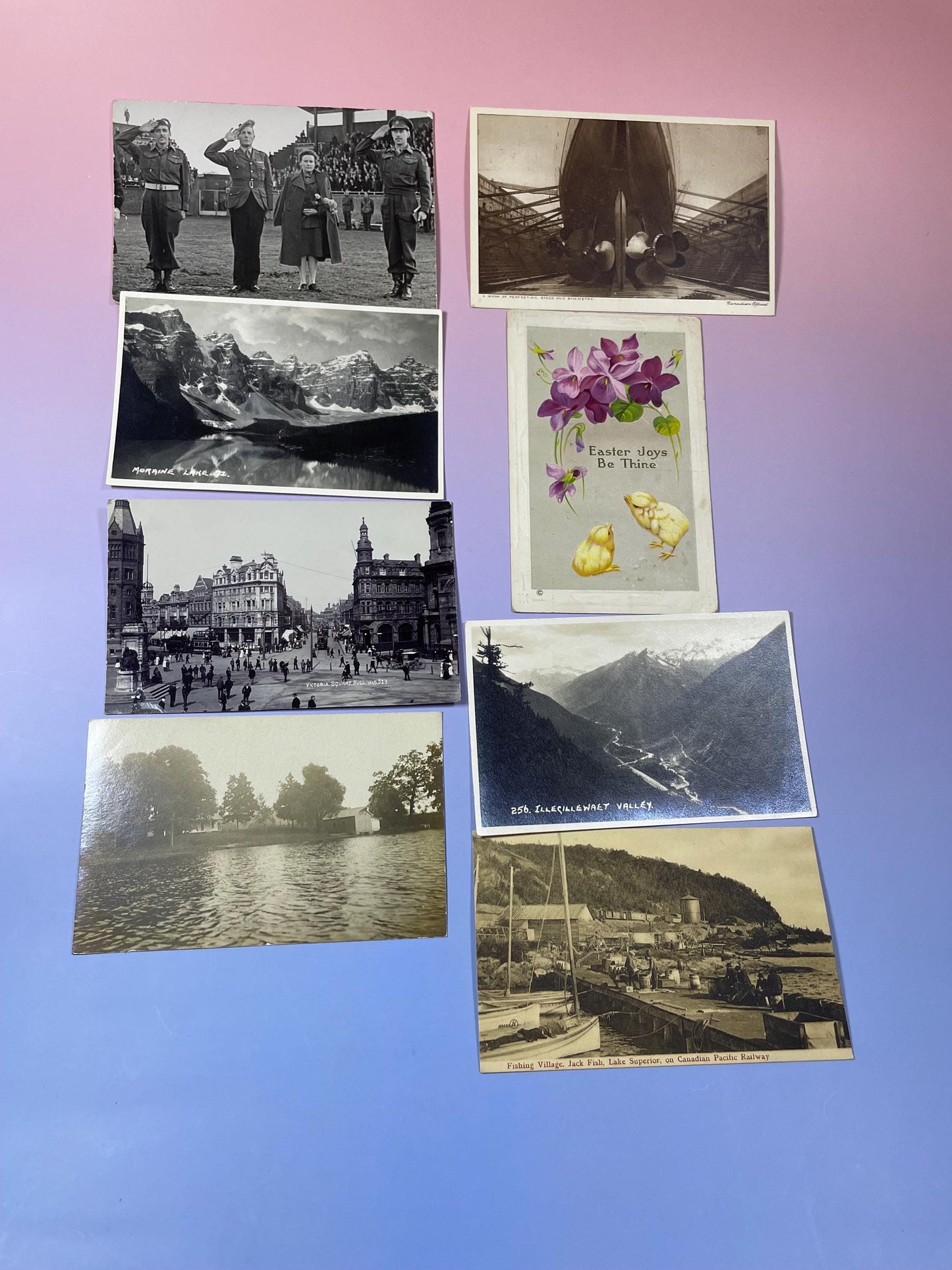 Lot of 8 Antique Postcards  Historic, Artistic and Scenic Views