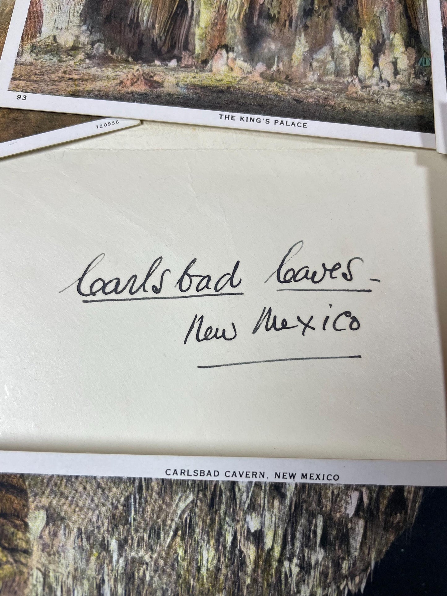 Lot of 18 Antique Postcards  Historic & Scenic Views of Carlsbad Caves in New Mexico