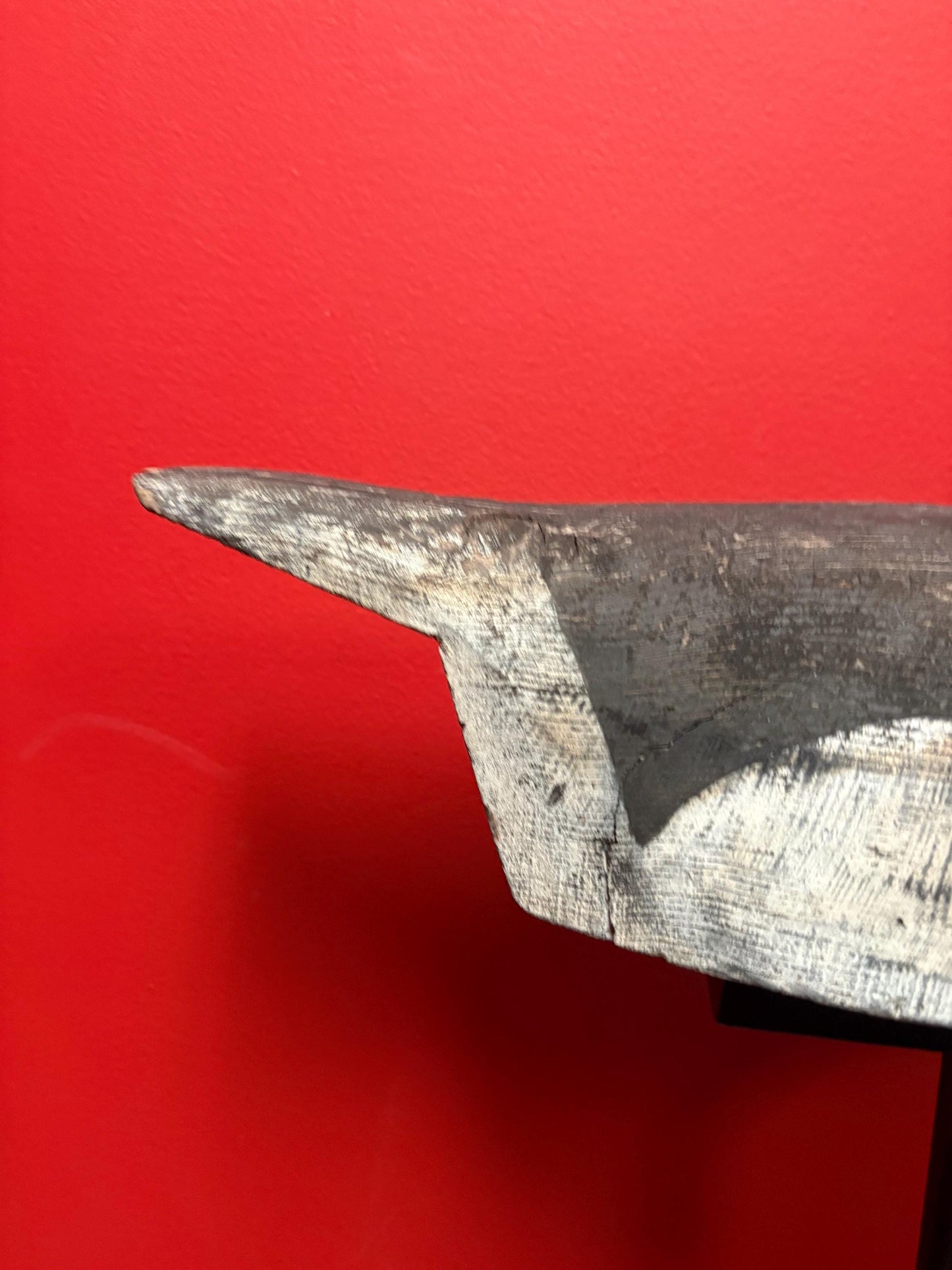 Gorgeous authentic 19 century Canadian primitive duck decoy  20 x 10 high great condition  a real masterpiece  Canadian goose