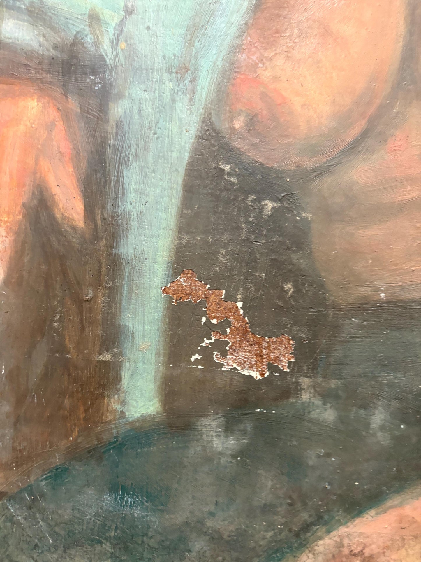 Absolutely beautiful 19th century 24 x 18“ oil painting on board by F Whale   wonderful detail in antique condition - see photos