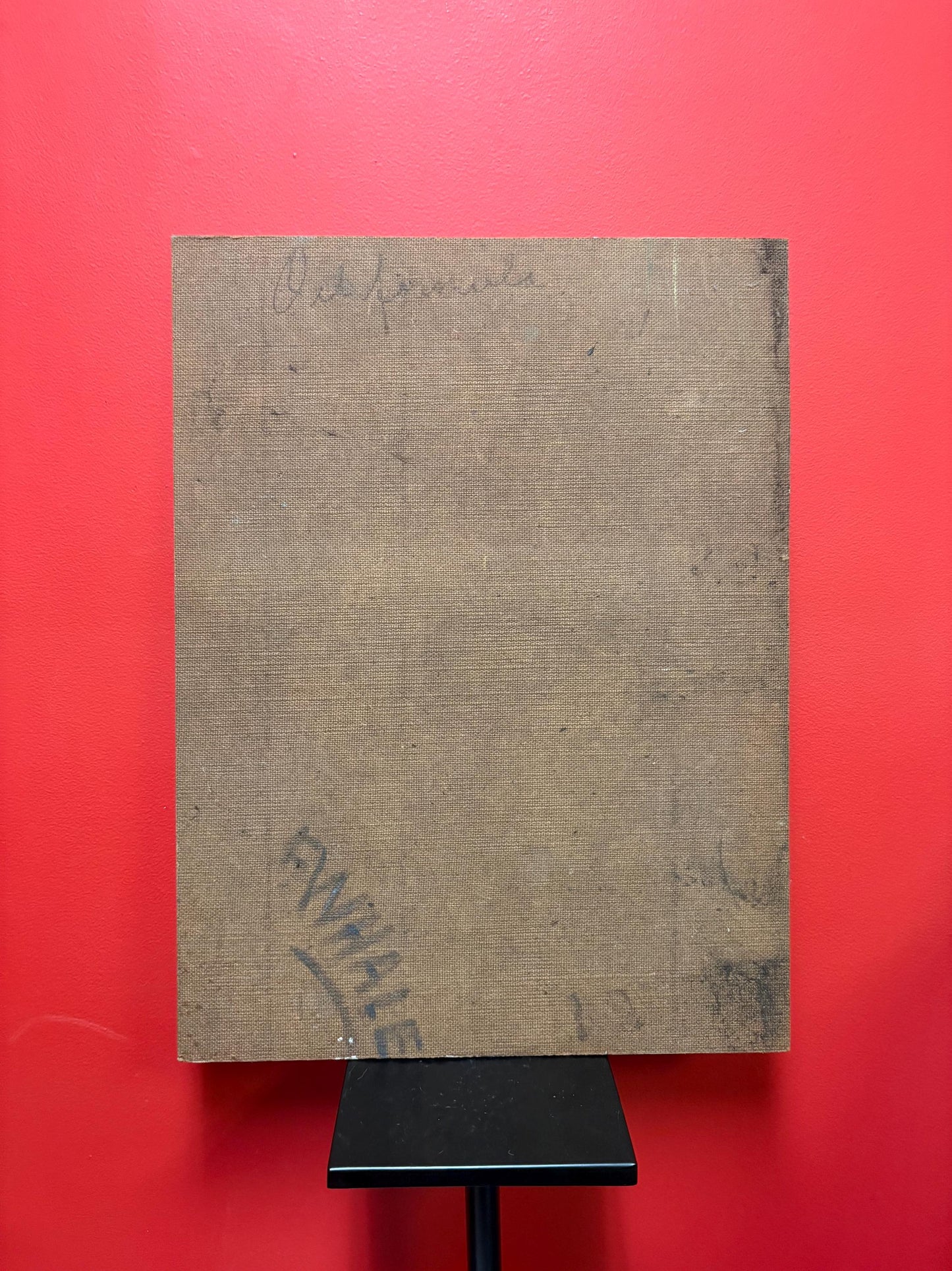 Absolutely beautiful 19th century 24 x 18“ oil painting on board by F Whale   wonderful detail in antique condition - see photos