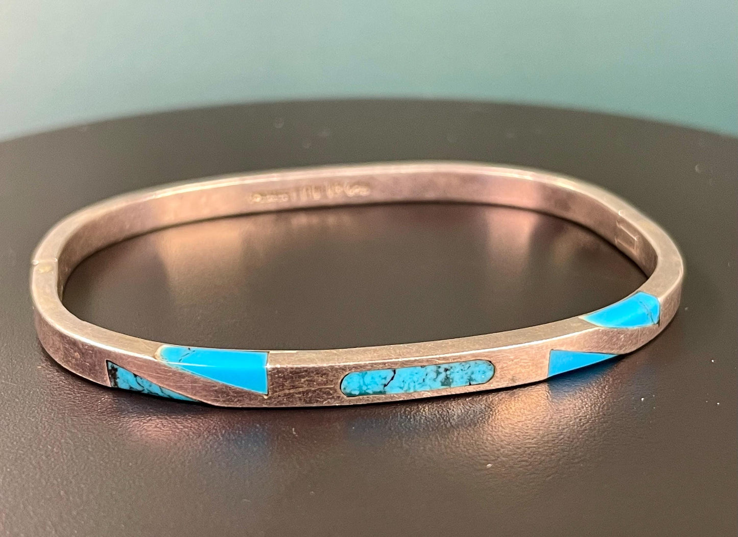Navajo Sterling Turquoise Bracelet