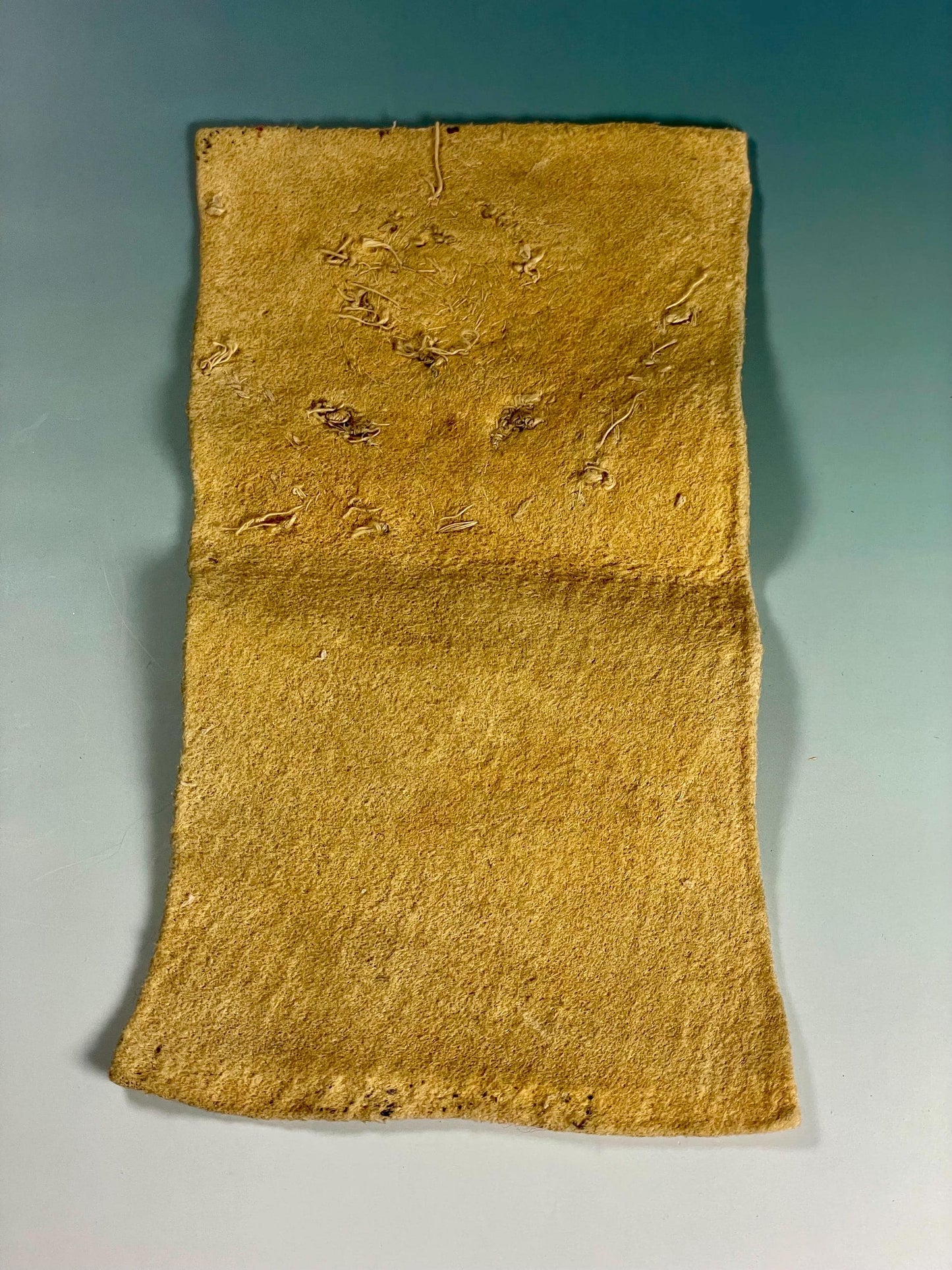 8 x 4.5 inch Indigenous First Nations Beaded Piece of Leather