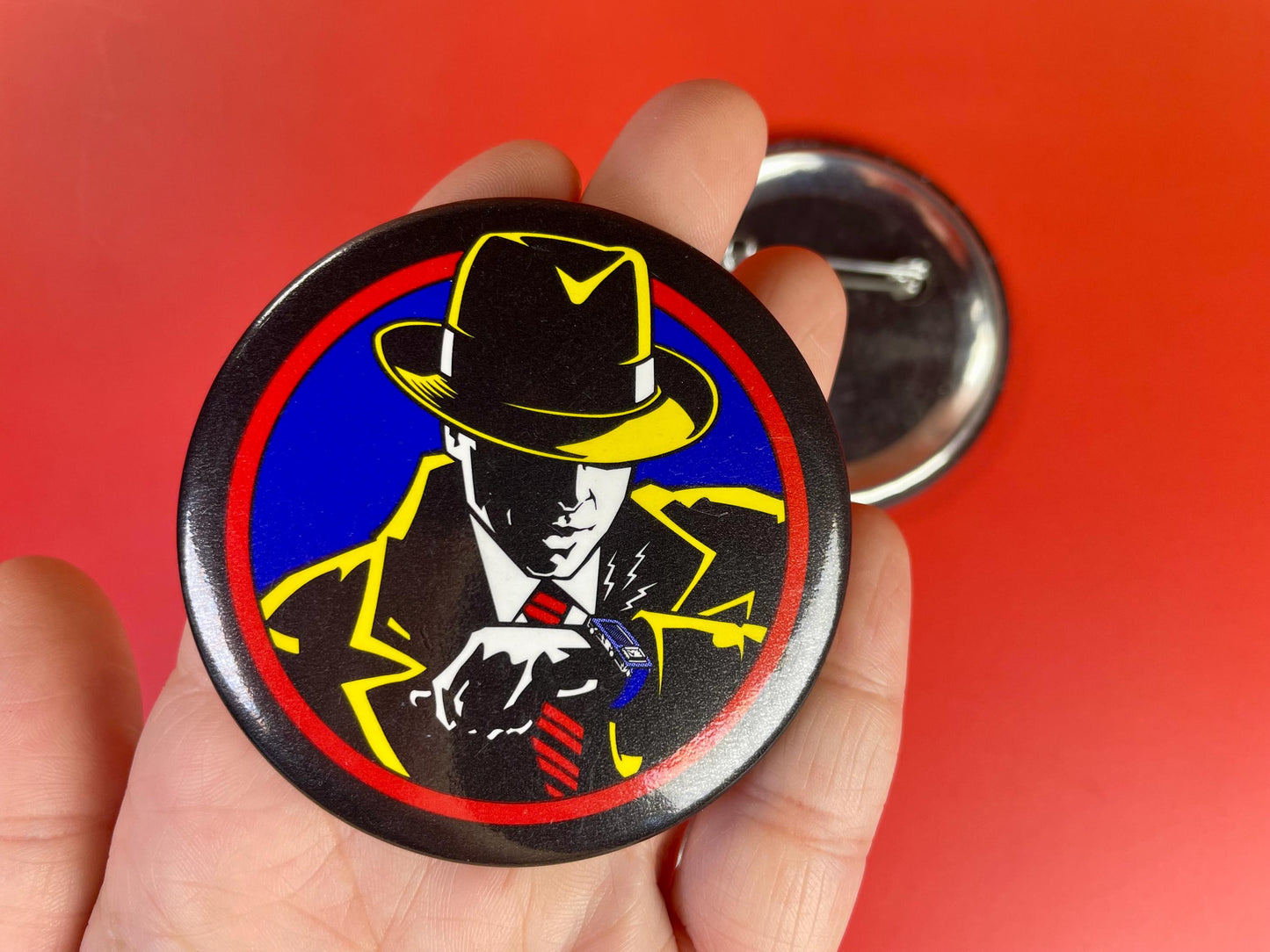 Cool Set of 3  2.5 inch Dick Tracy Buttons