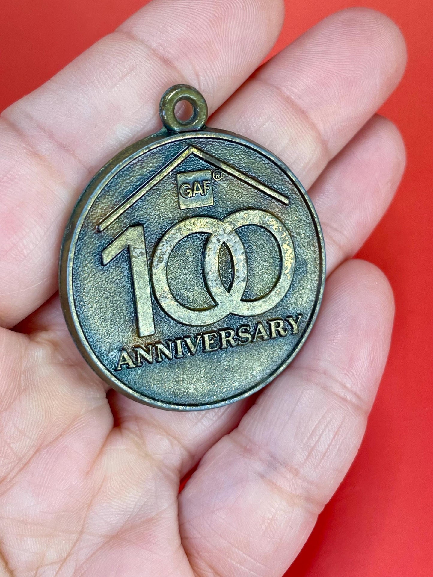 1.5 inch Bronze Medallion, celebrating 100 years Statue of Liberty