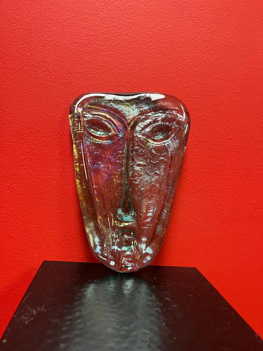 Lovely 8 x 5 inch 1980s JARAUNILLO brothers Mexico sky dreamer plate - great colour and great condition