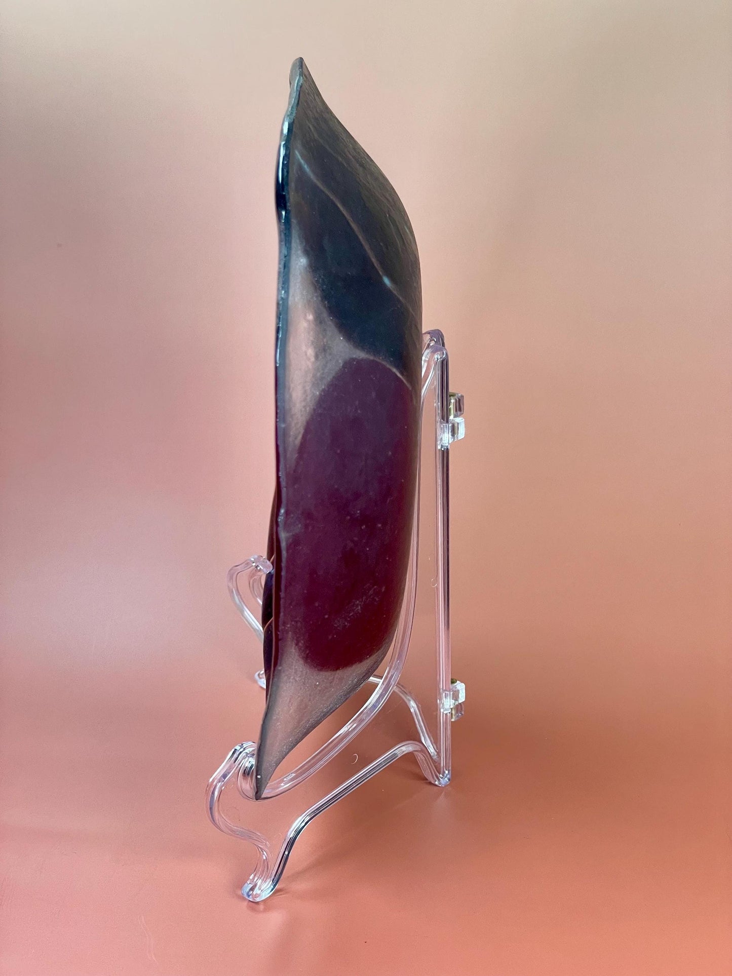 7.5 inch Artisan Glass Decorative Plate