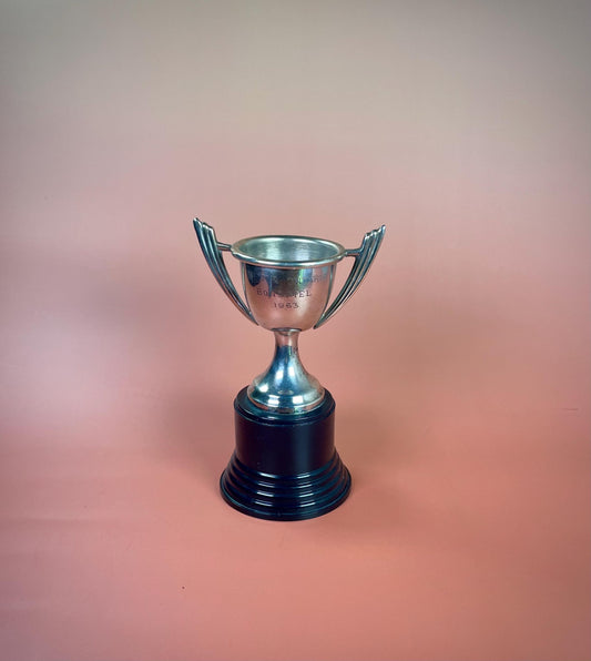 Vintage 1963 Curling Trophy