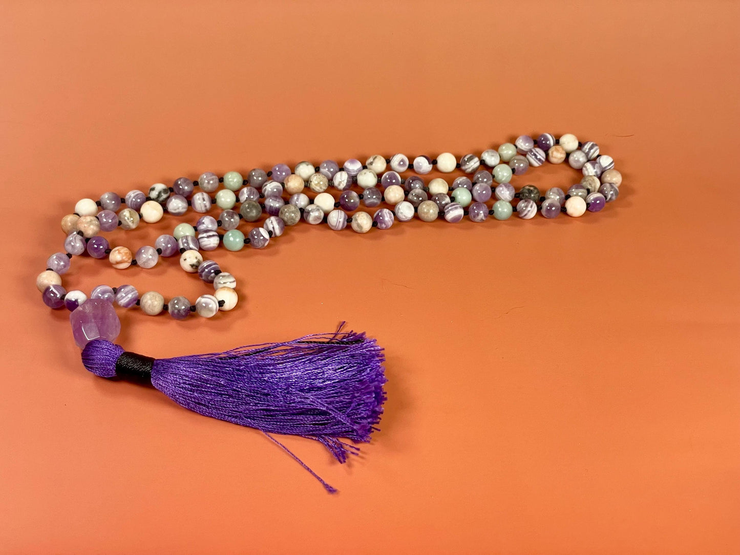Beautiful amethyst Mala.  great gift