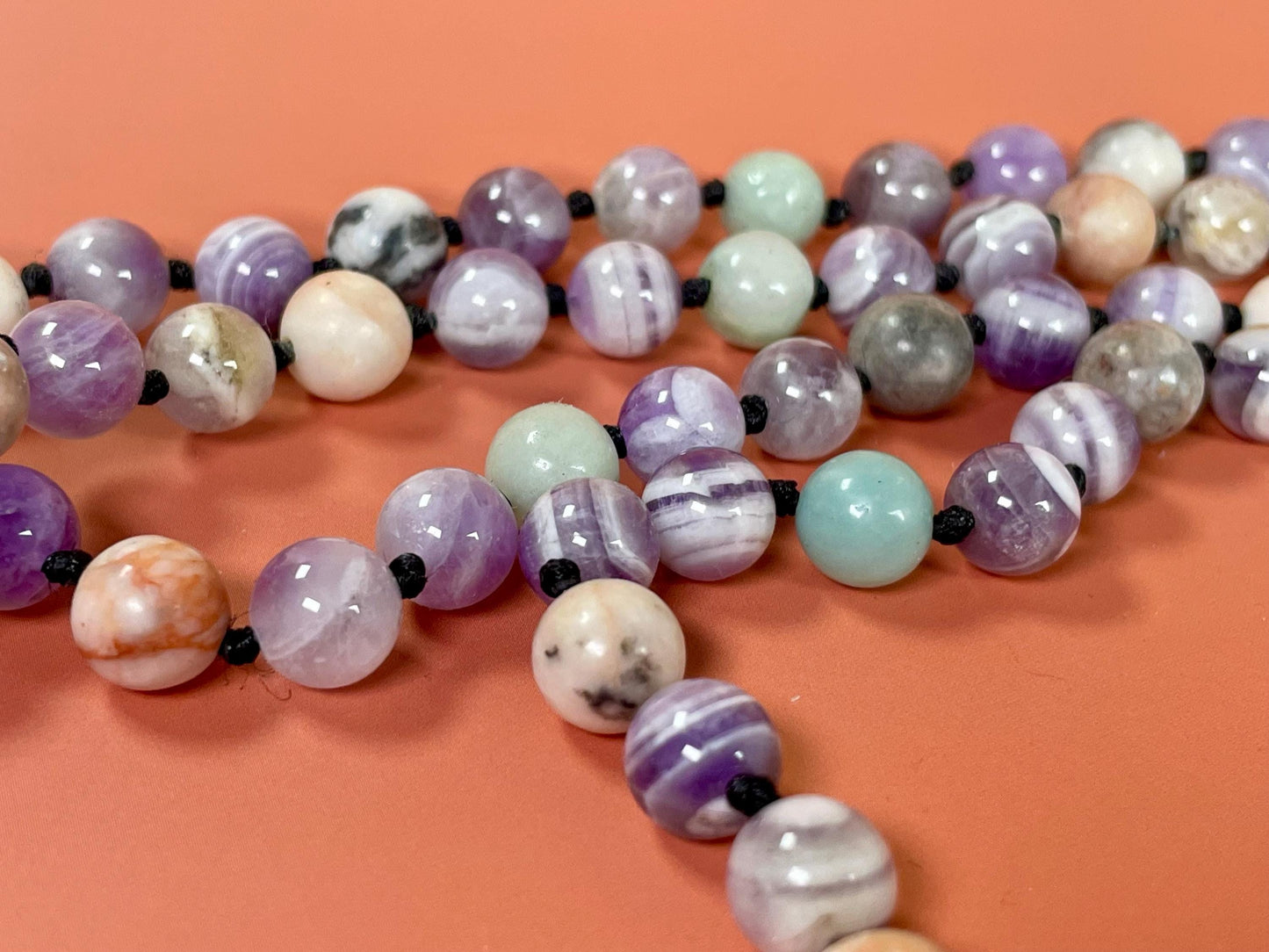 Beautiful amethyst Mala.  great gift