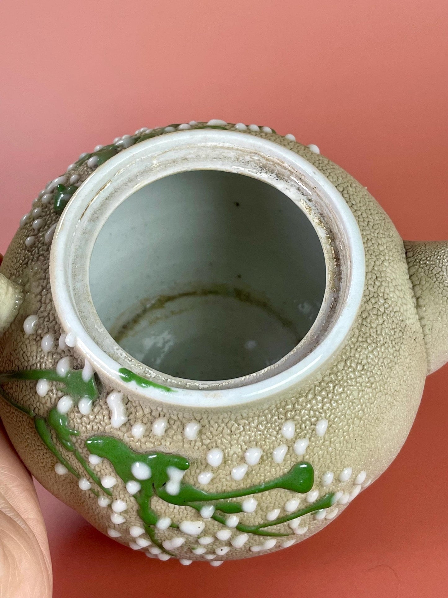 Japanese Antique Sharkskin Porcelain Tea Set