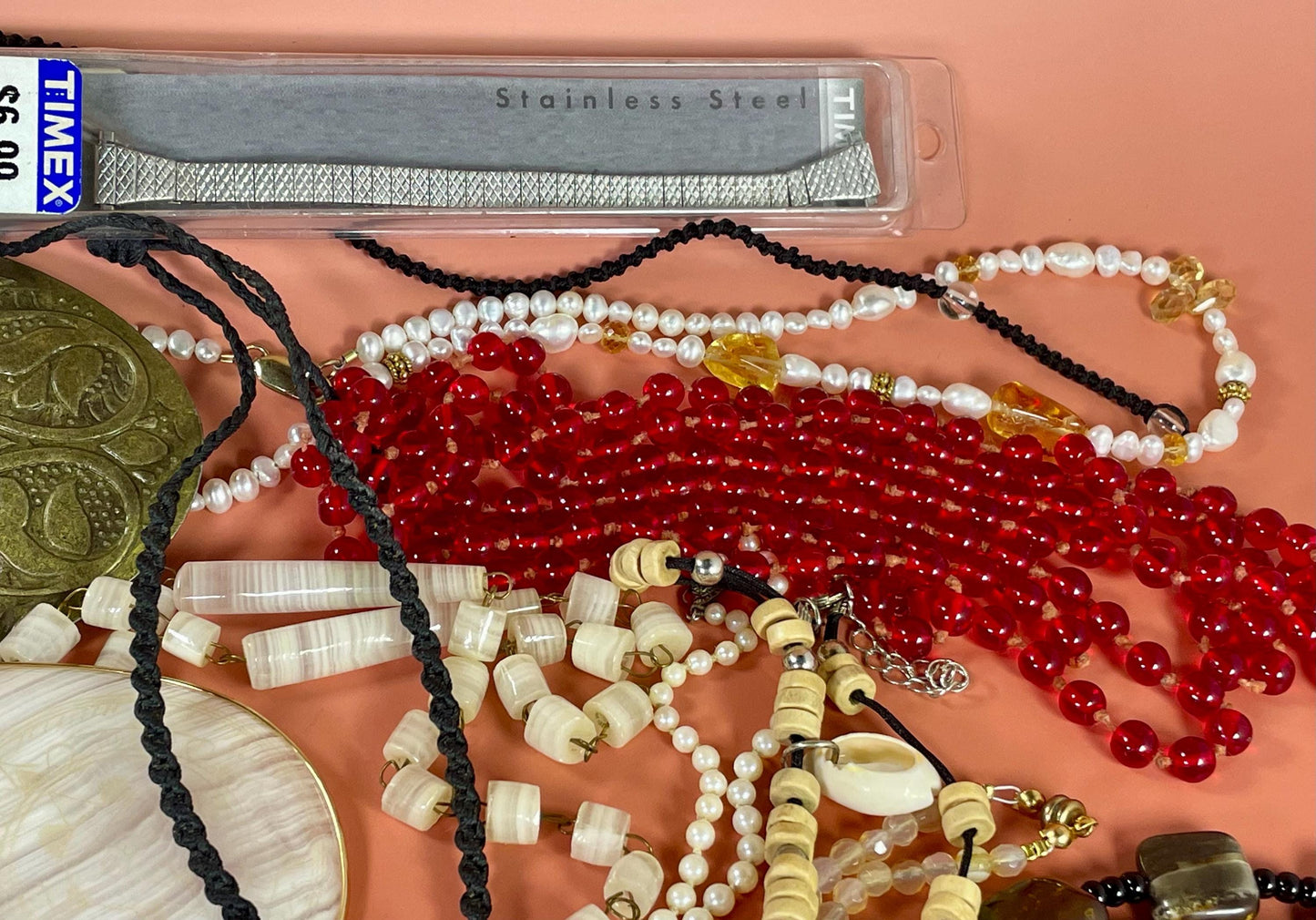 Large Lot of Mixed Jewelry for Repair or Repurposing