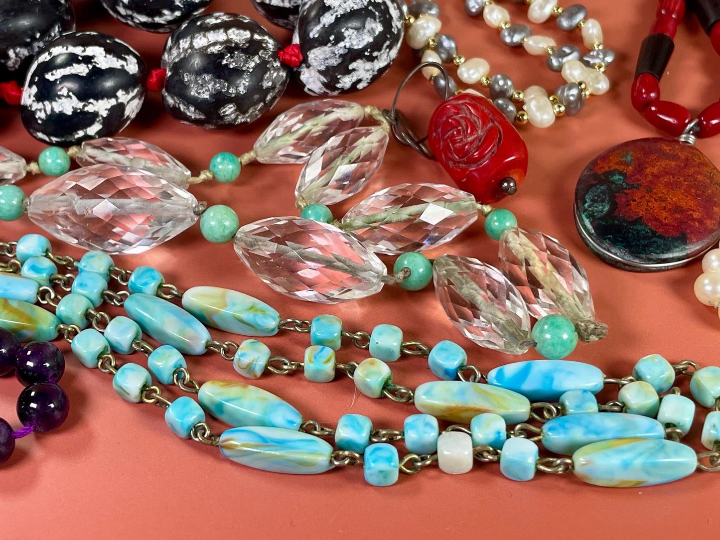 Large Lot of Mixed Jewelry for Repair or Repurposing