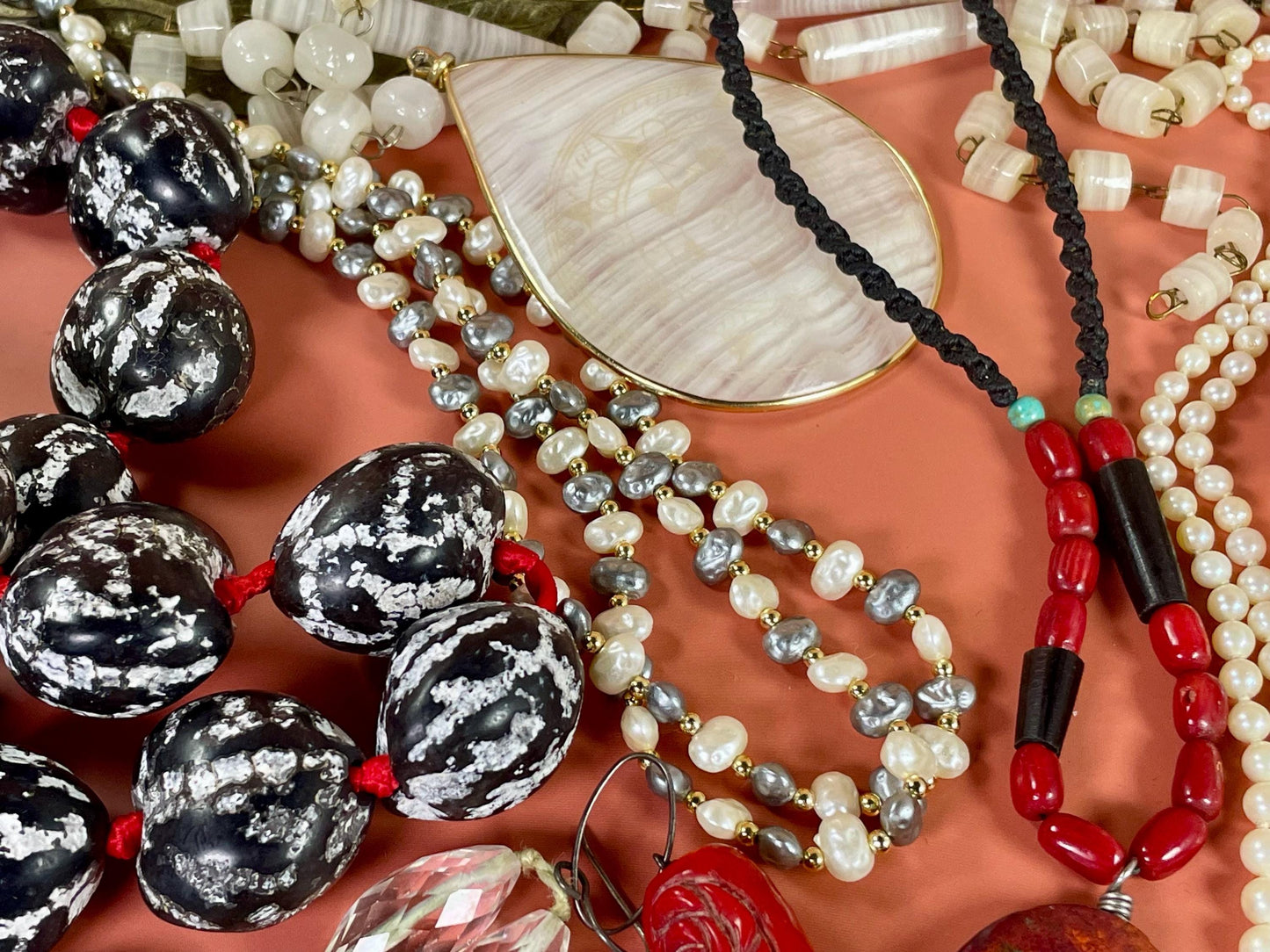 Large Lot of Mixed Jewelry for Repair or Repurposing