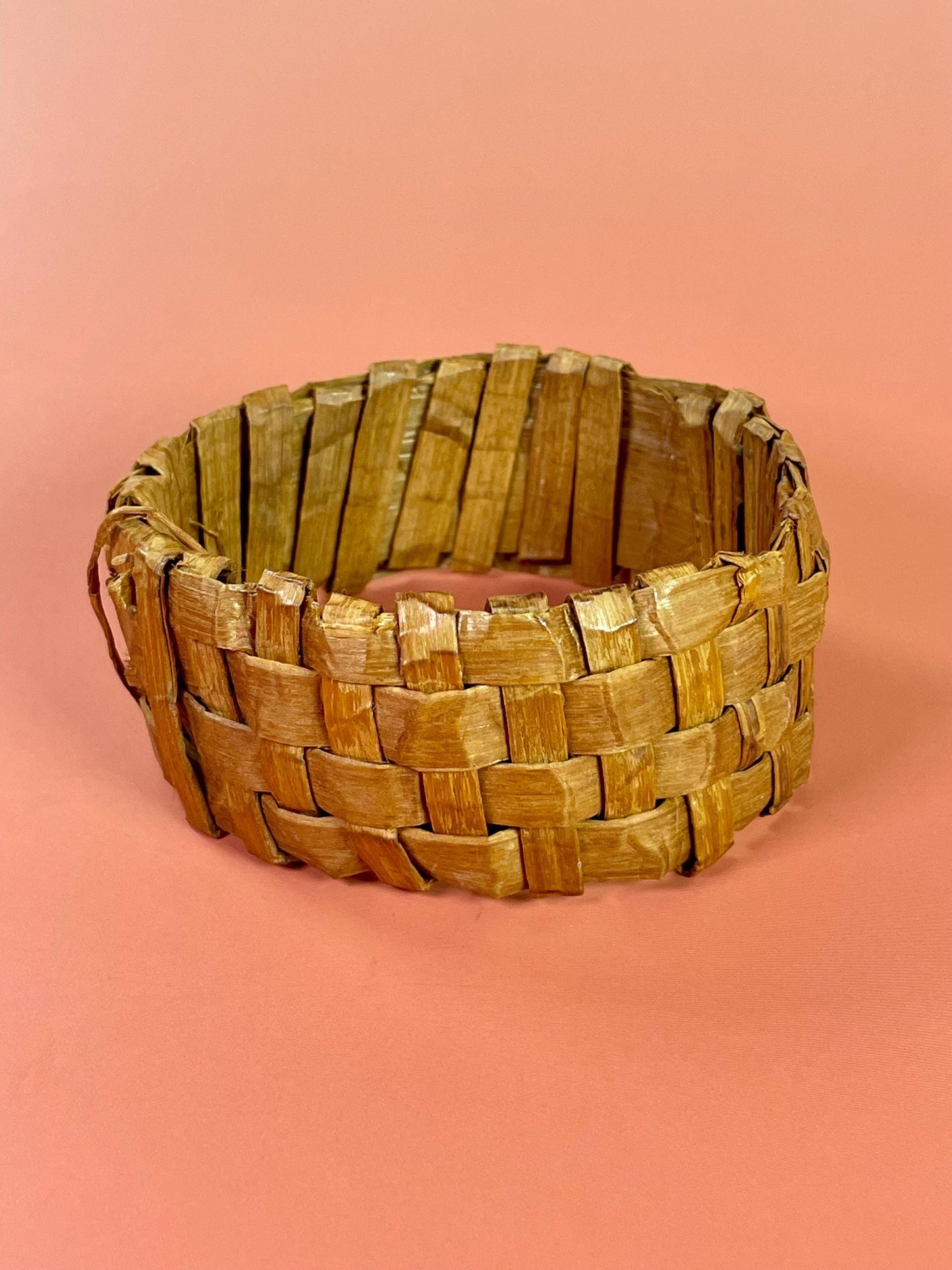 Indigenous First Nations Weaved Cedar Bark Bracelet