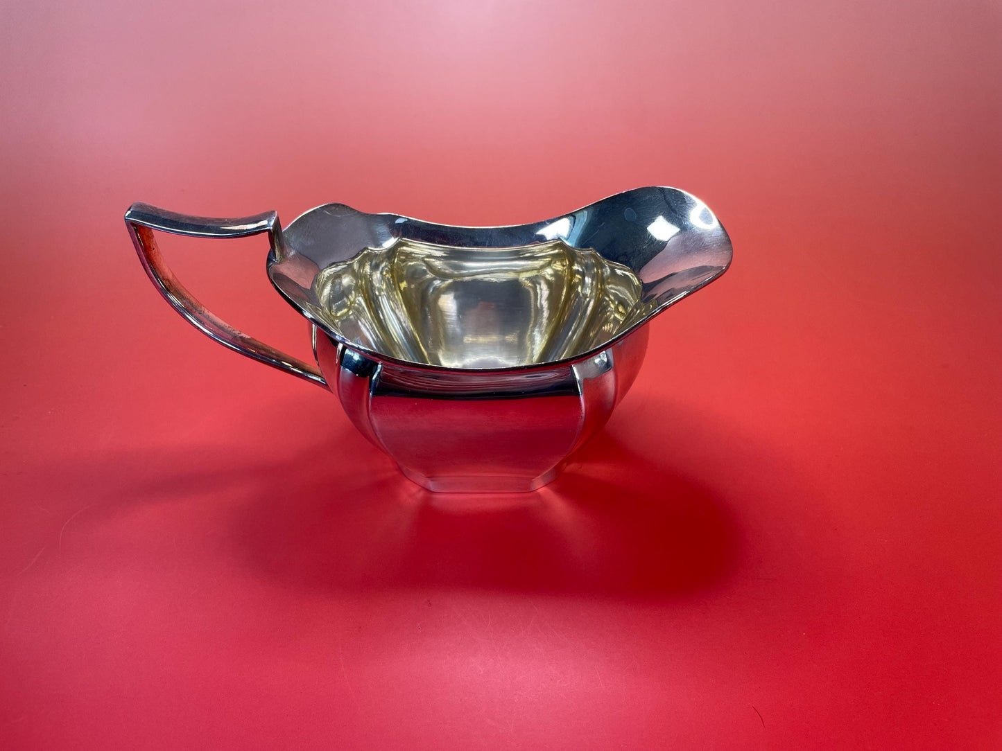 Beautiful 6.25 x 3.5 high antique English silver plated jug -  polished and ready to gift or use - great value