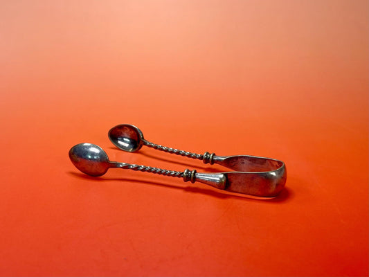 A  Beautiful set of miniature sterling silver nips — great value and need polish- perfect gift - tea time