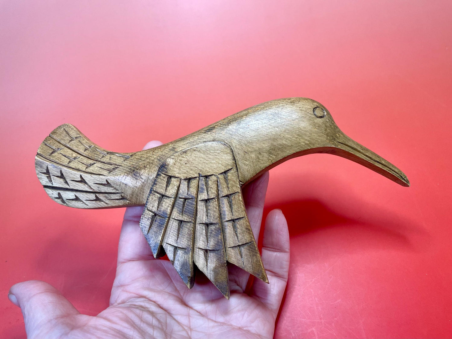 Hummingbird by Ray Shaw  7.25 inches long  indigenous First Nations