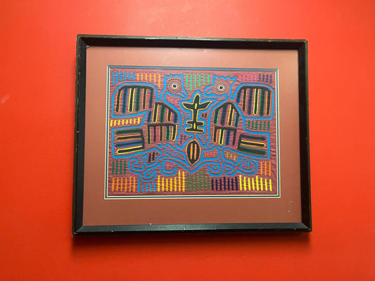 Beautiful huge South American MOLA infra  great imagery and detail  23 x 19 mola great Condition  South American art