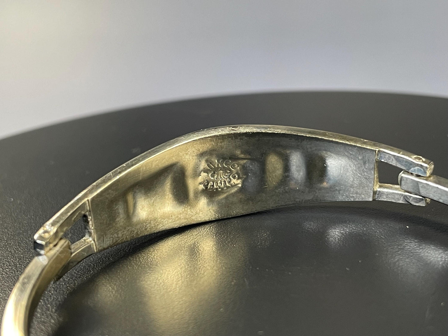 Abalone and Mexican Sterling silver bracelet