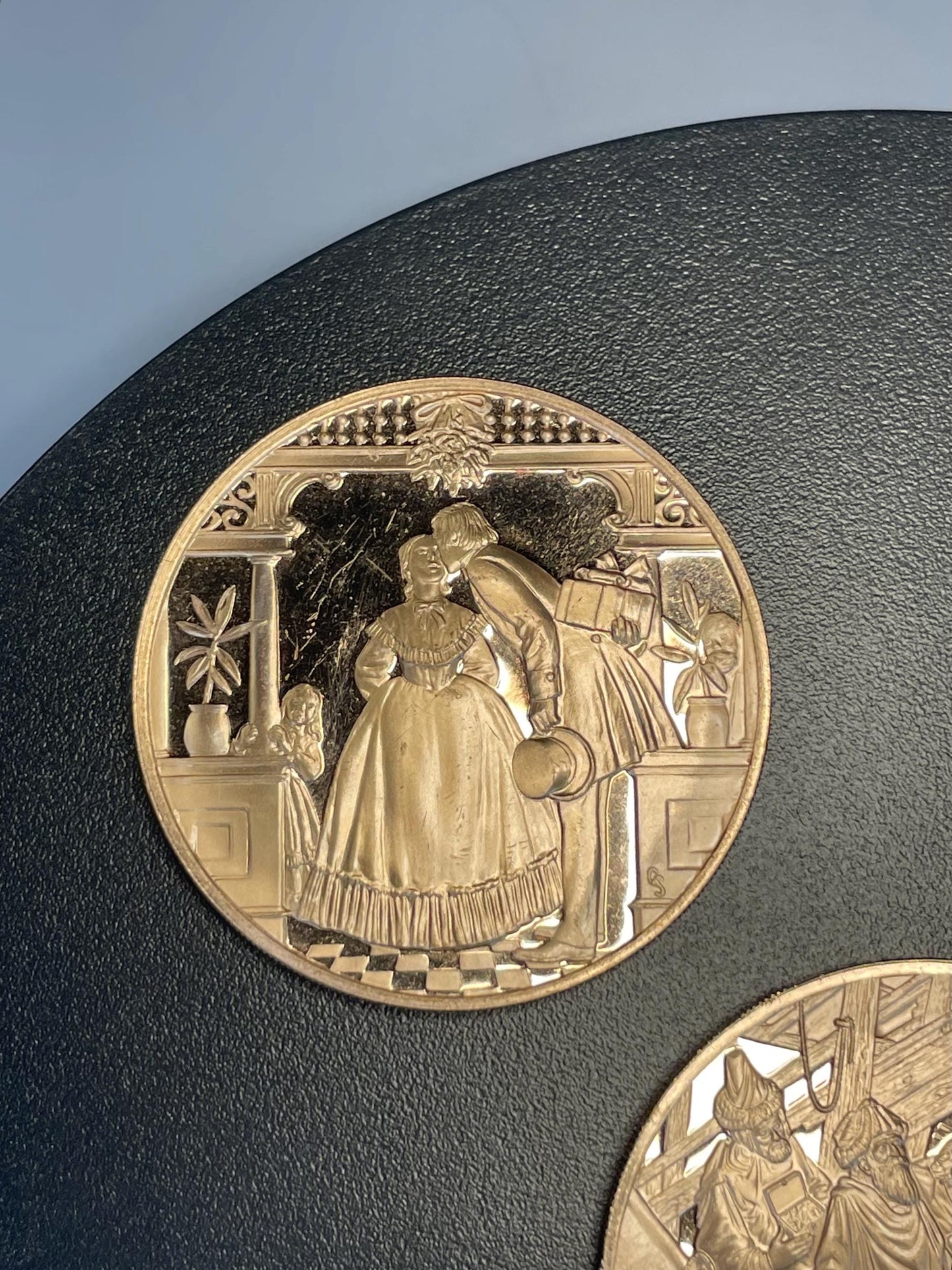 Exquisite Solid Bronze Collectors Coins