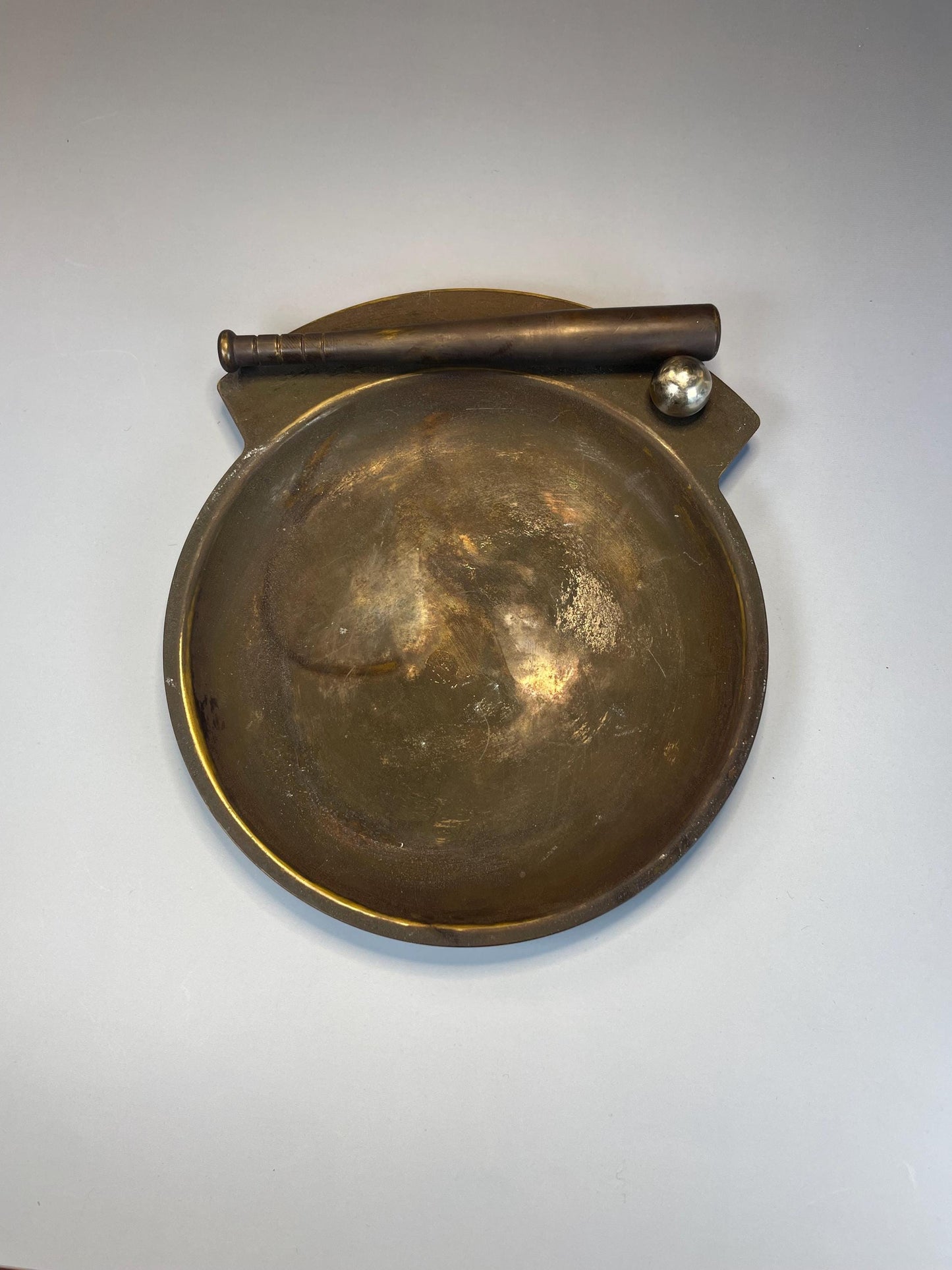 Cool Bronze Baseball Dish
