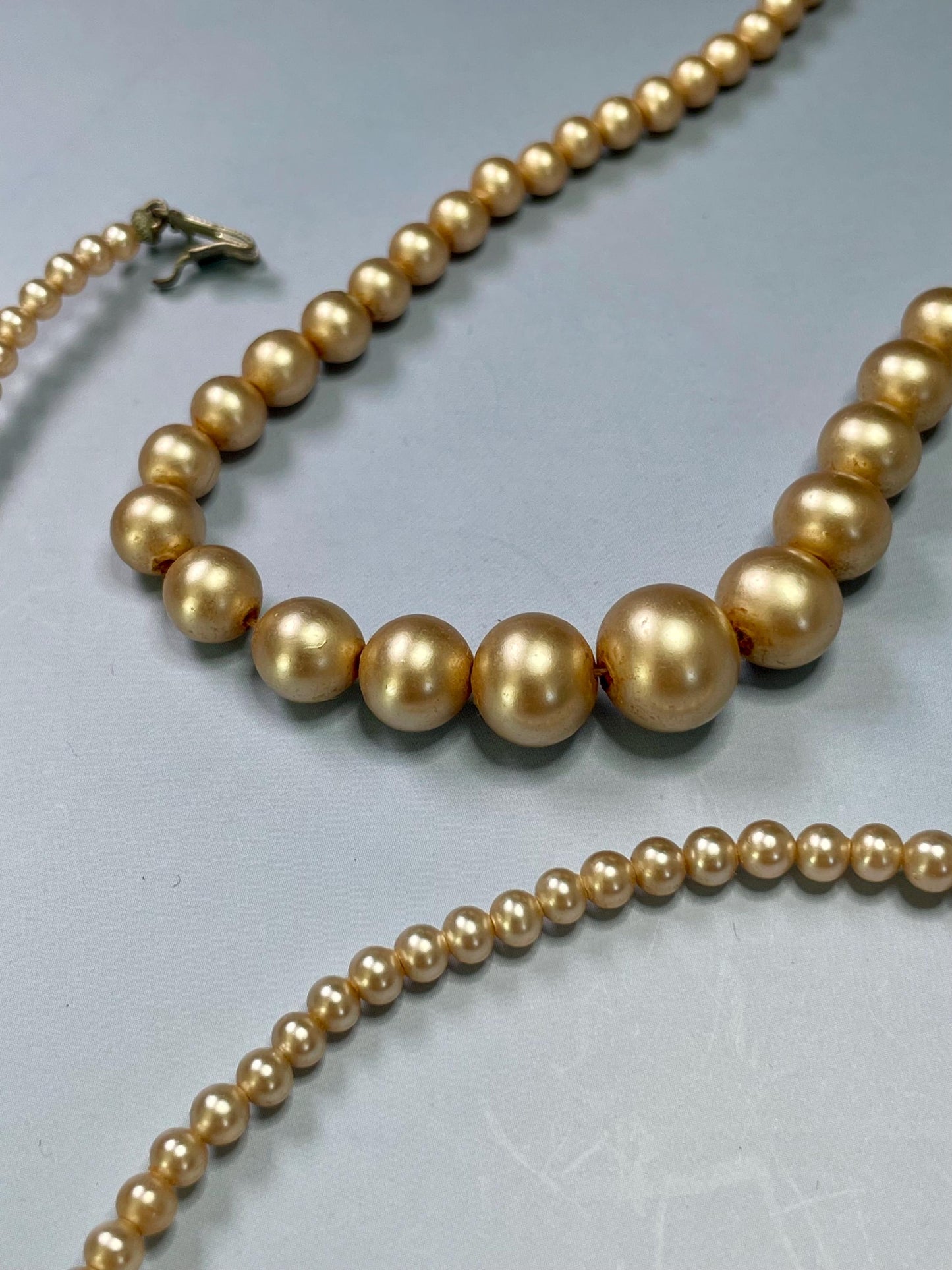 Two Strands untested Pearl Necklaces  great value