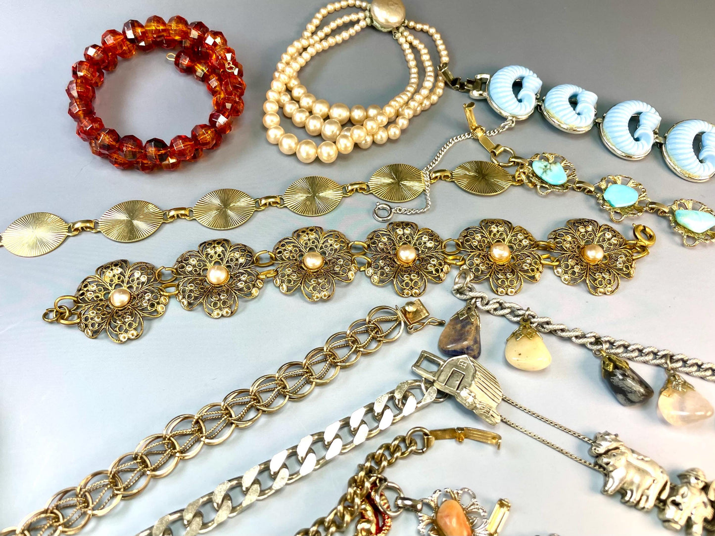 Huge Lot of Bracelets — So Many Great Pieces