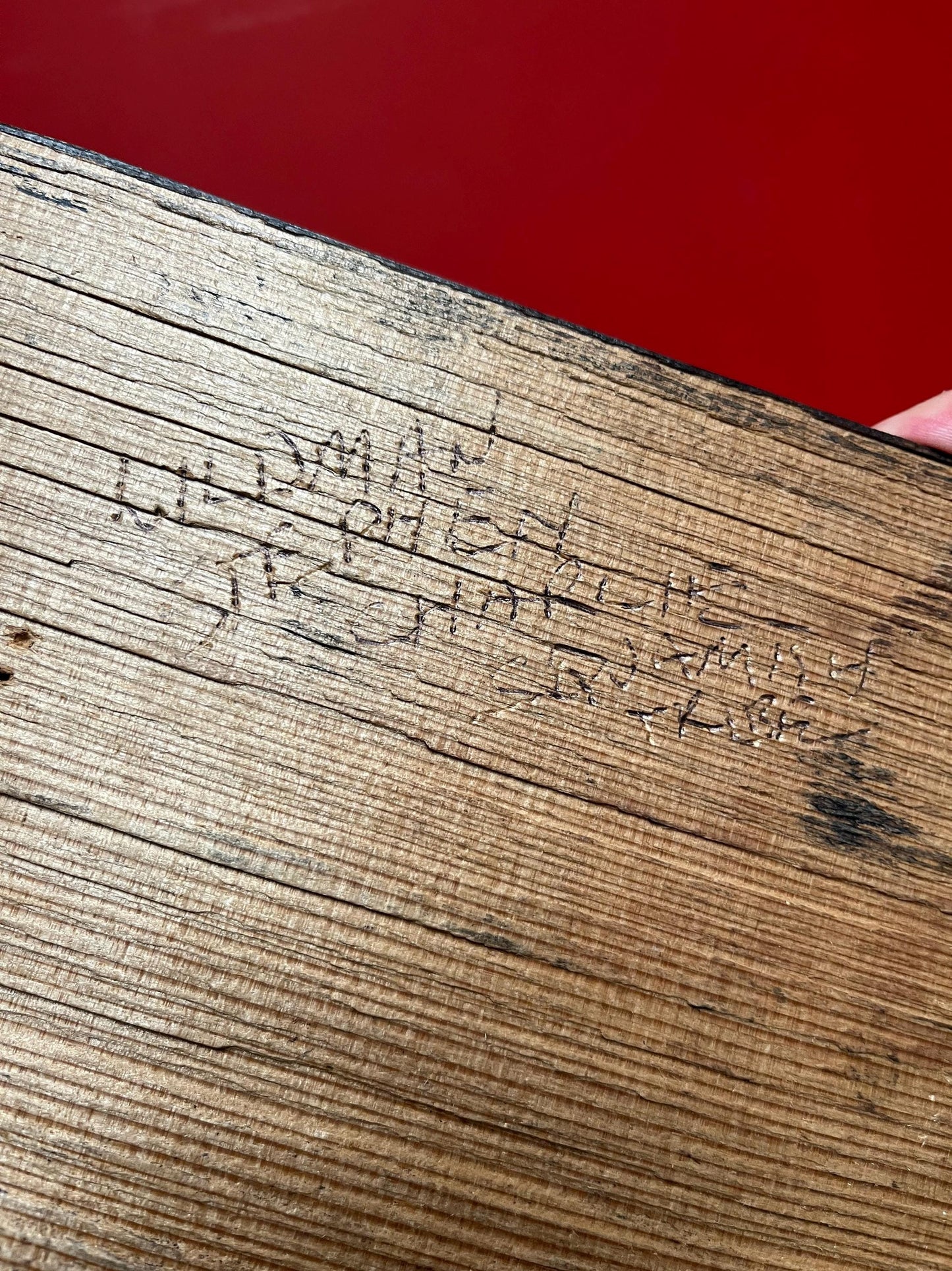 15 x 6 indigenous First Nations  Pacific Northwest coast wild man cedar plaque  signed and great imagery  good price  Canadian art