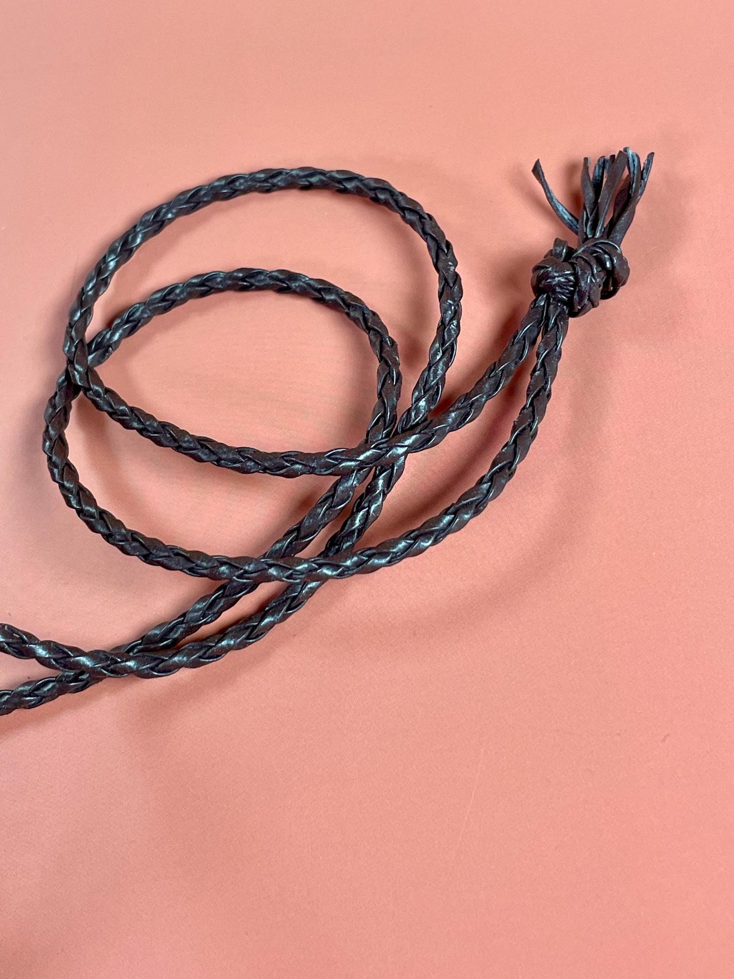 Abalone Pendant Necklace with Bead Accent  30 Chain, 3.5 Pendant