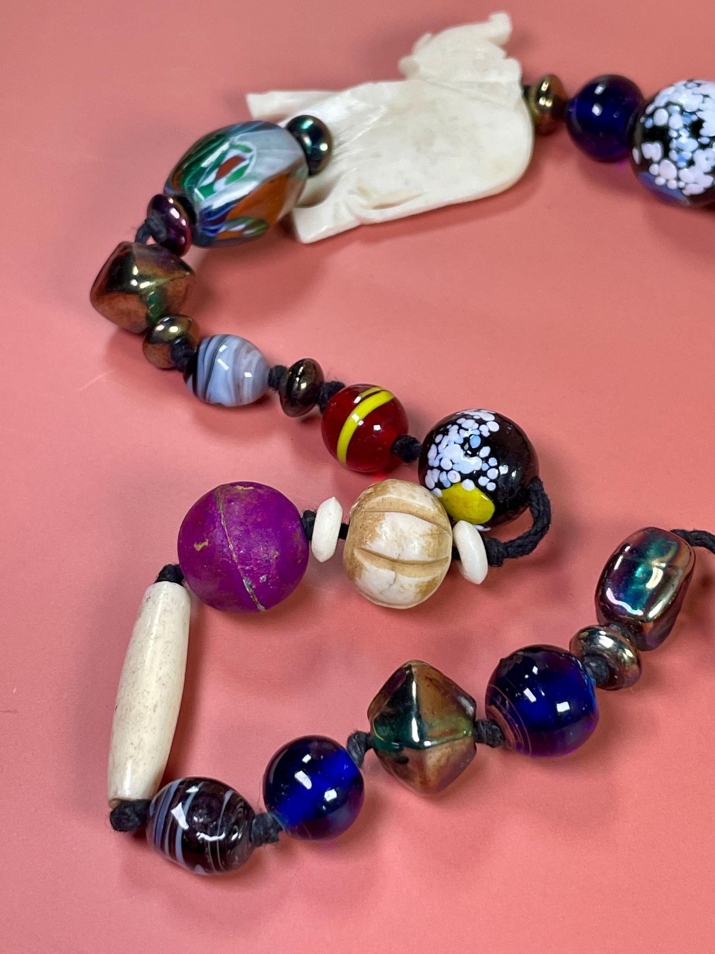 Amazing approx 40 inch Beaded Necklace