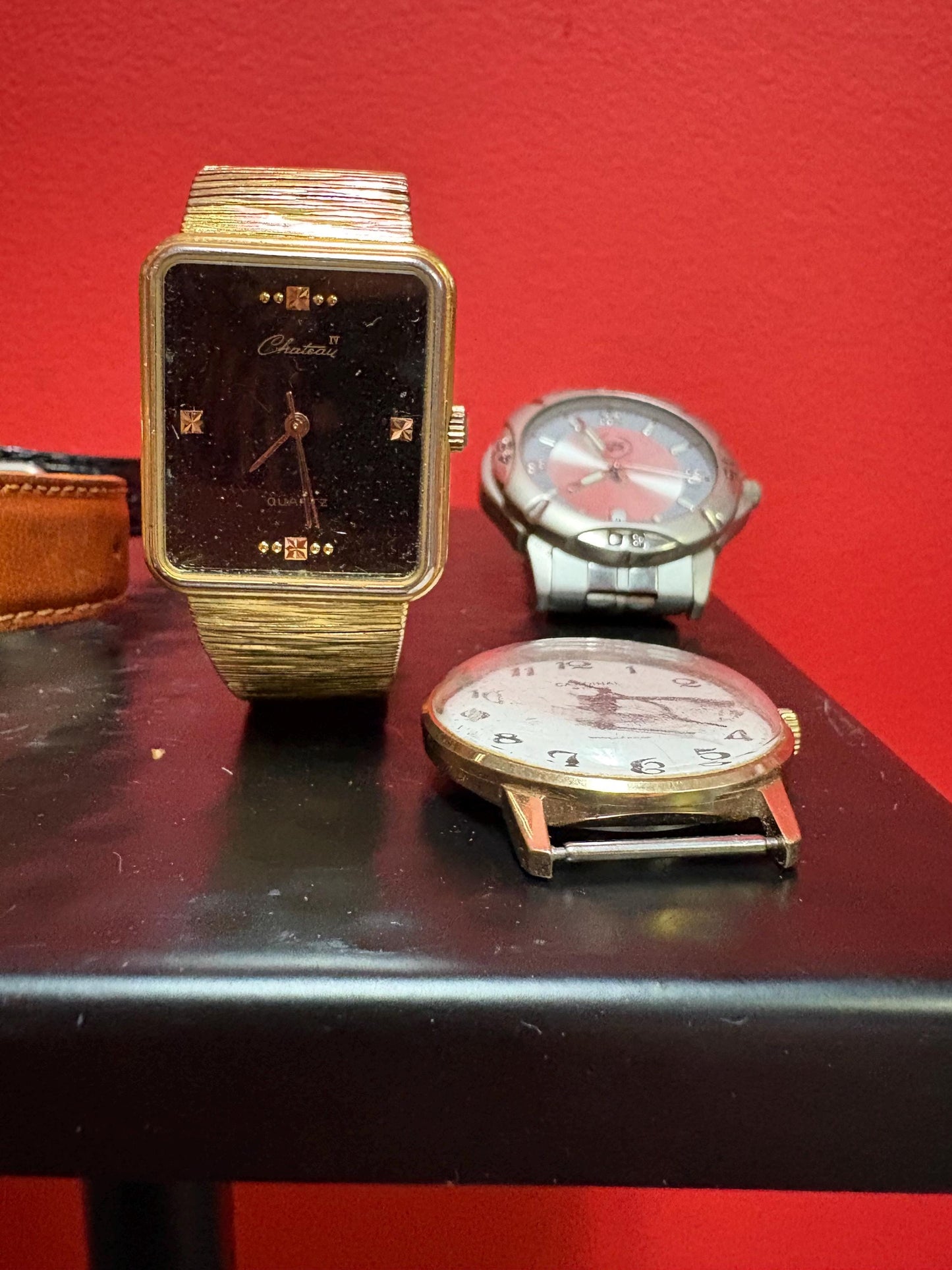 Cool lot of mens watches  job lot  as is  good for tinkering  or resale - #25