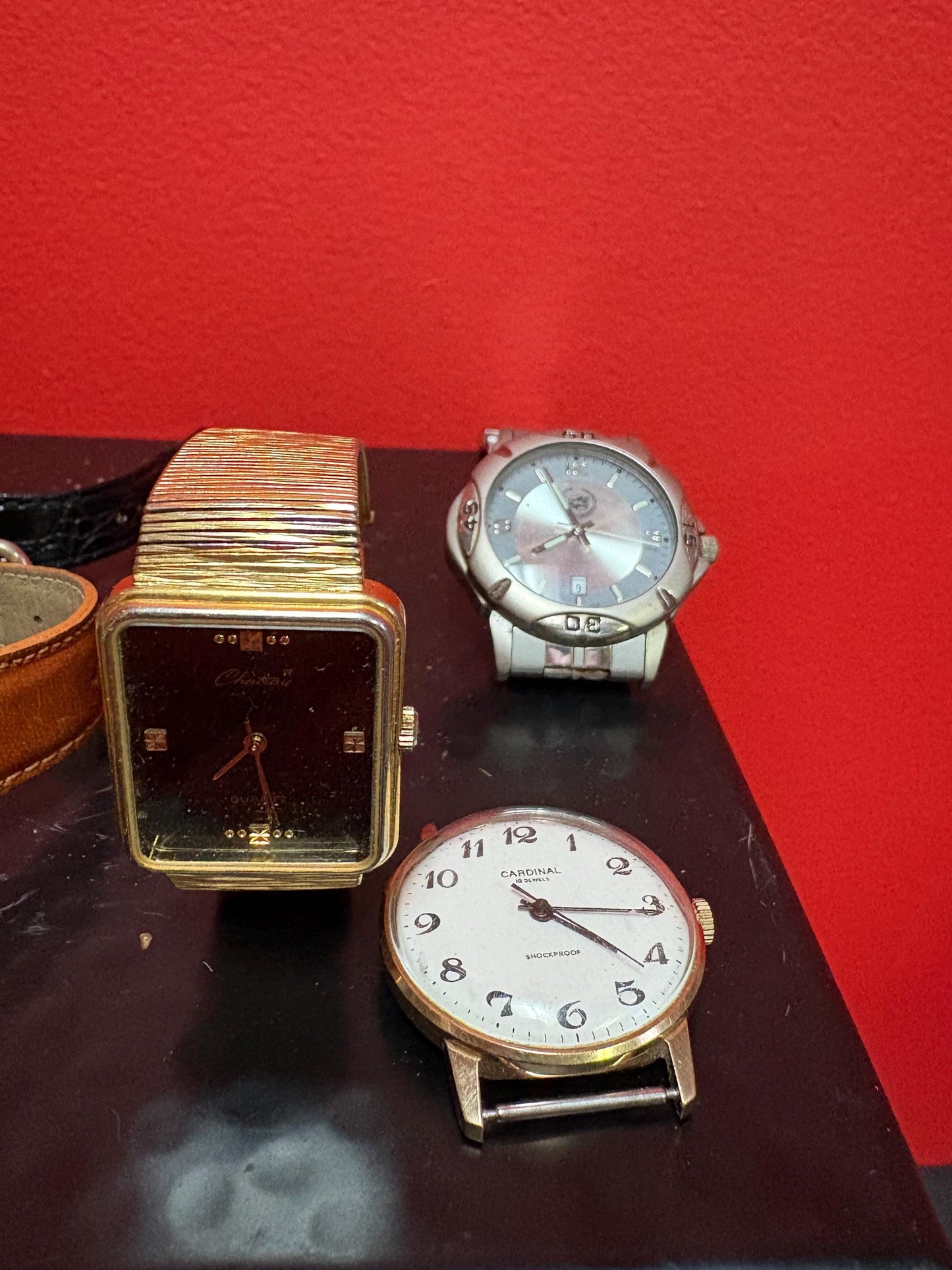 Cool lot of mens watches  job lot  as is  good for tinkering  or resale - #25