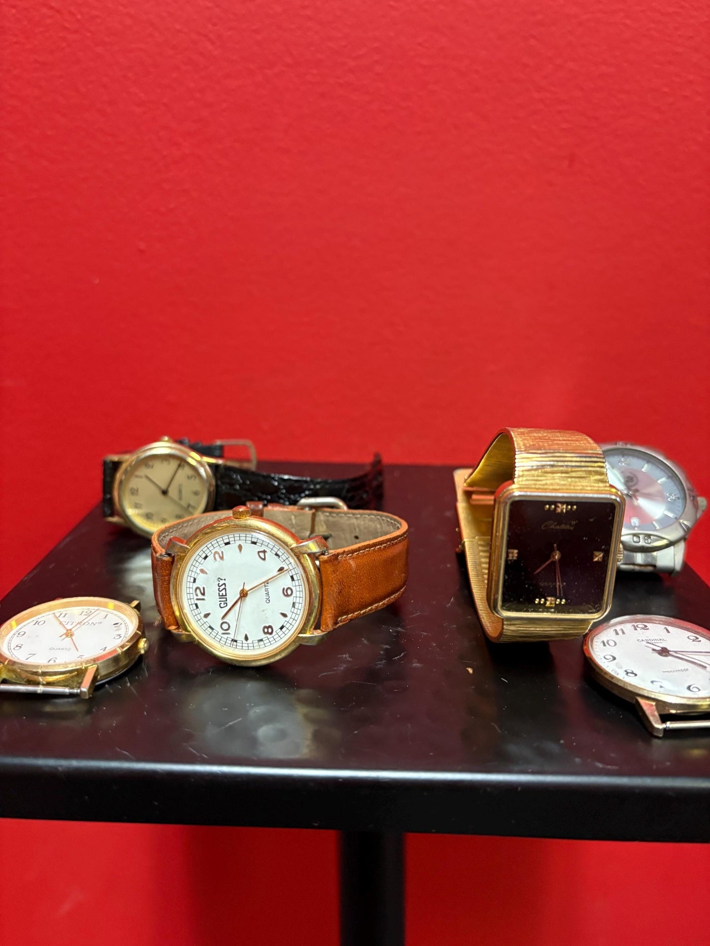 Cool lot of mens watches  job lot  as is  good for tinkering  or resale - #25
