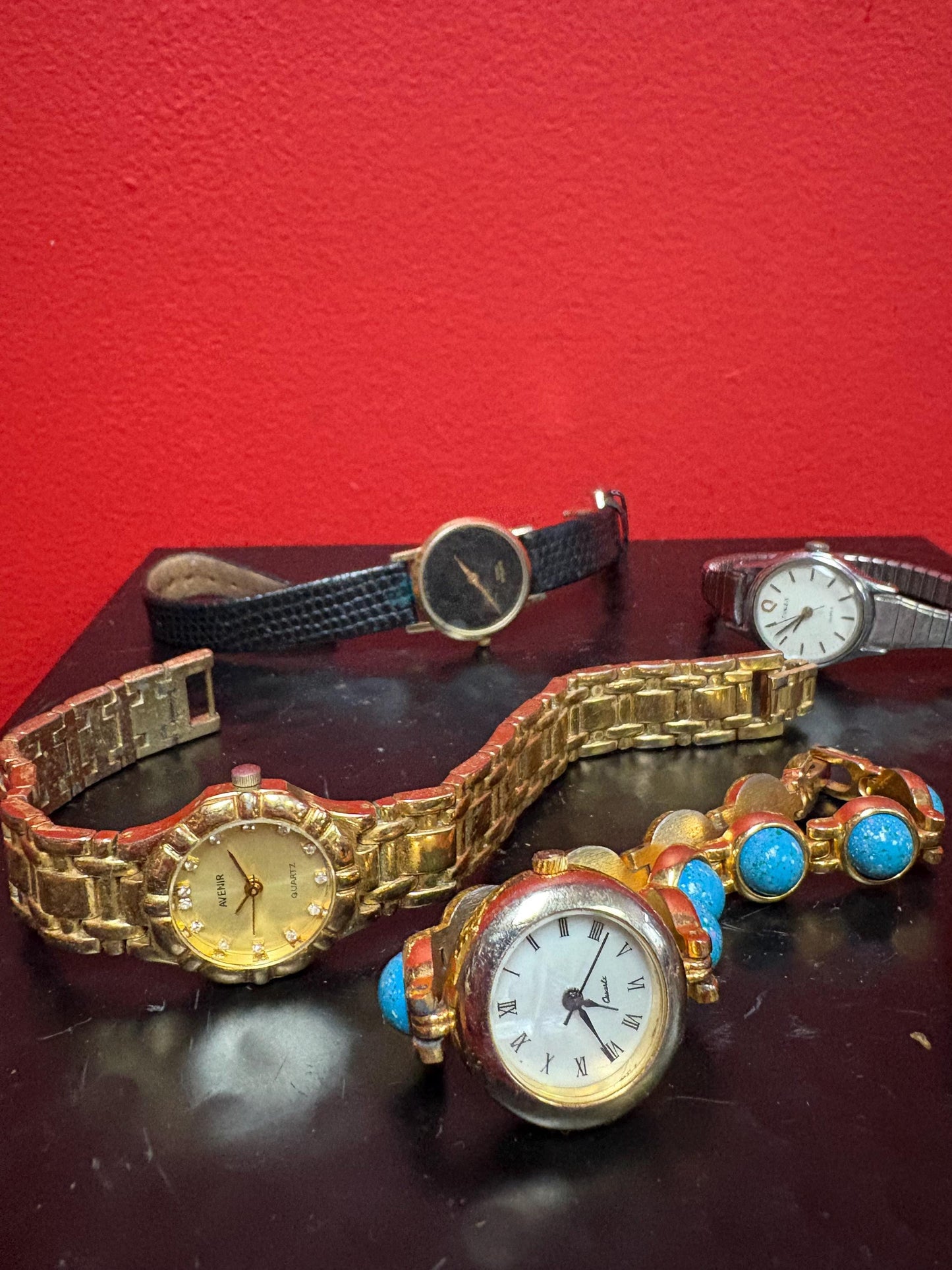 Cool lot of womens watches  job lot  as is  good for tinkering  or resale - #24