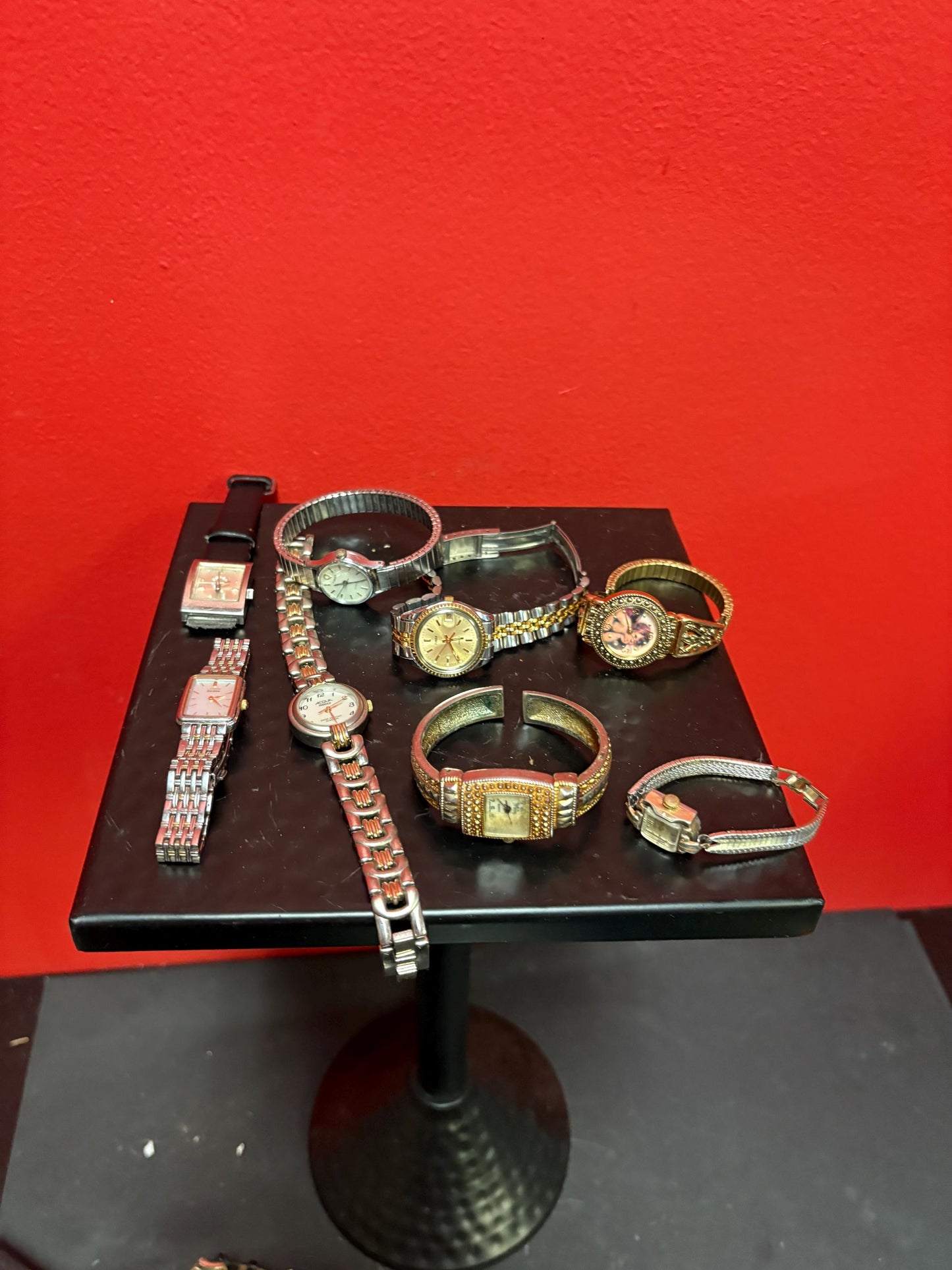 Cool lot of womens watches  job lot  as is  good for tinkering  or resale - #23