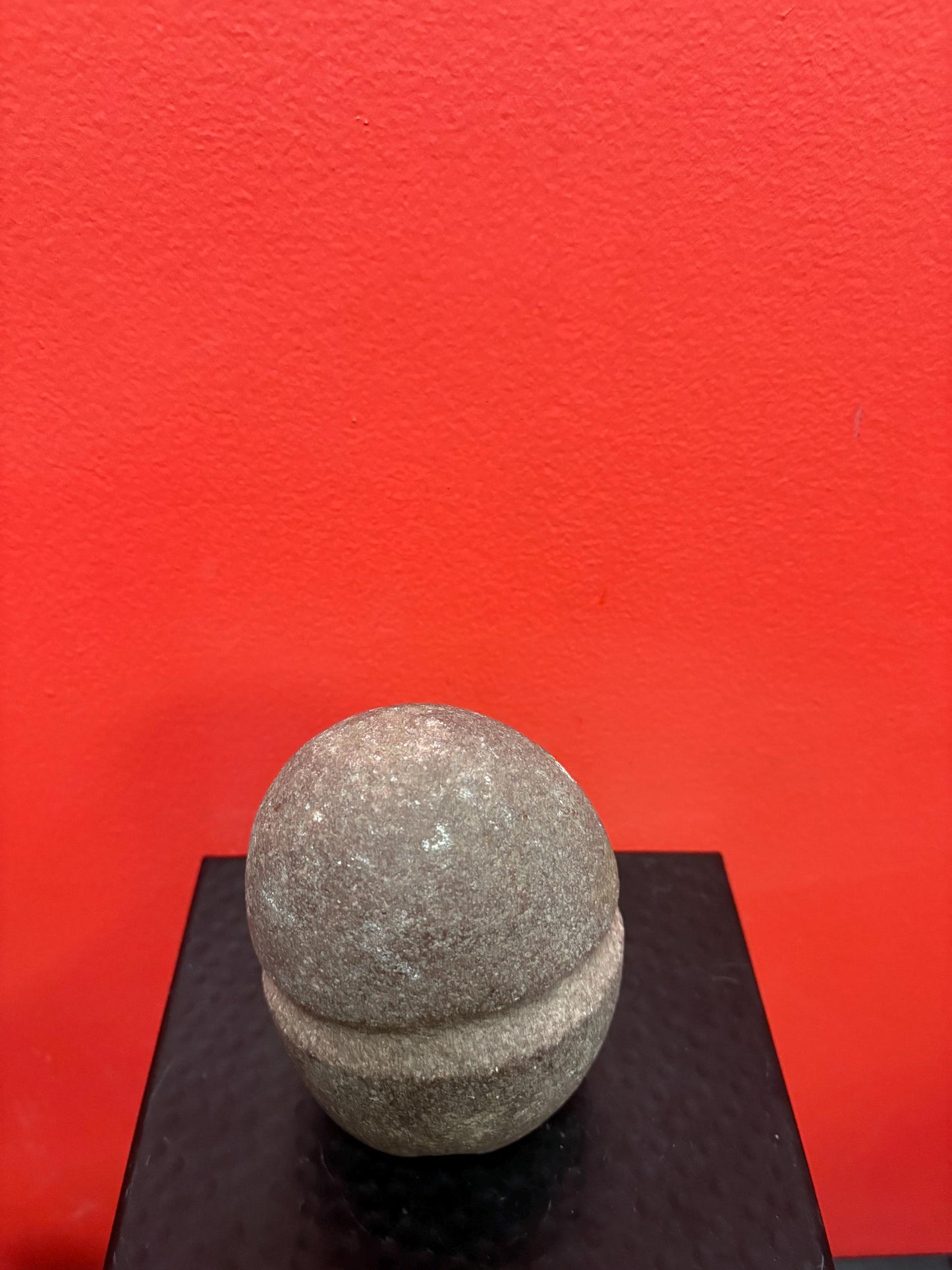 6 inch high authentic antique indigenous first nations Pacific Northwest Coast stone  plummet tool — from Vancouver Island collection