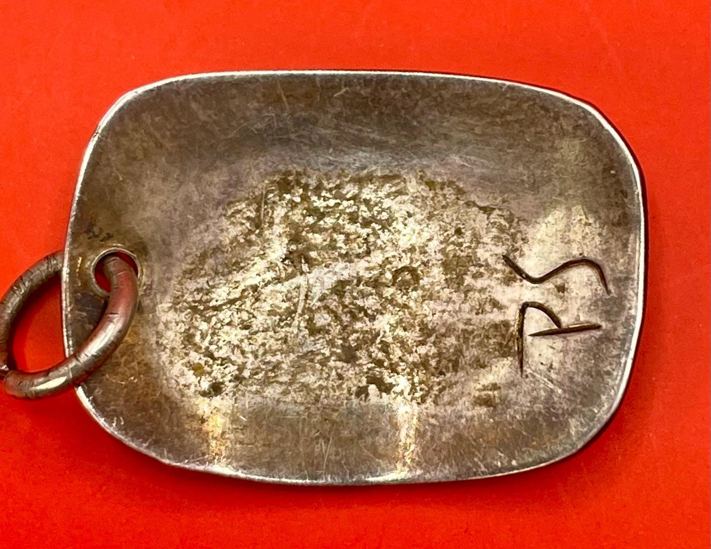 Beautiful indigenous first Nations Pacific Northwest Coast Sterling .75 inch pendant  - perfect gift