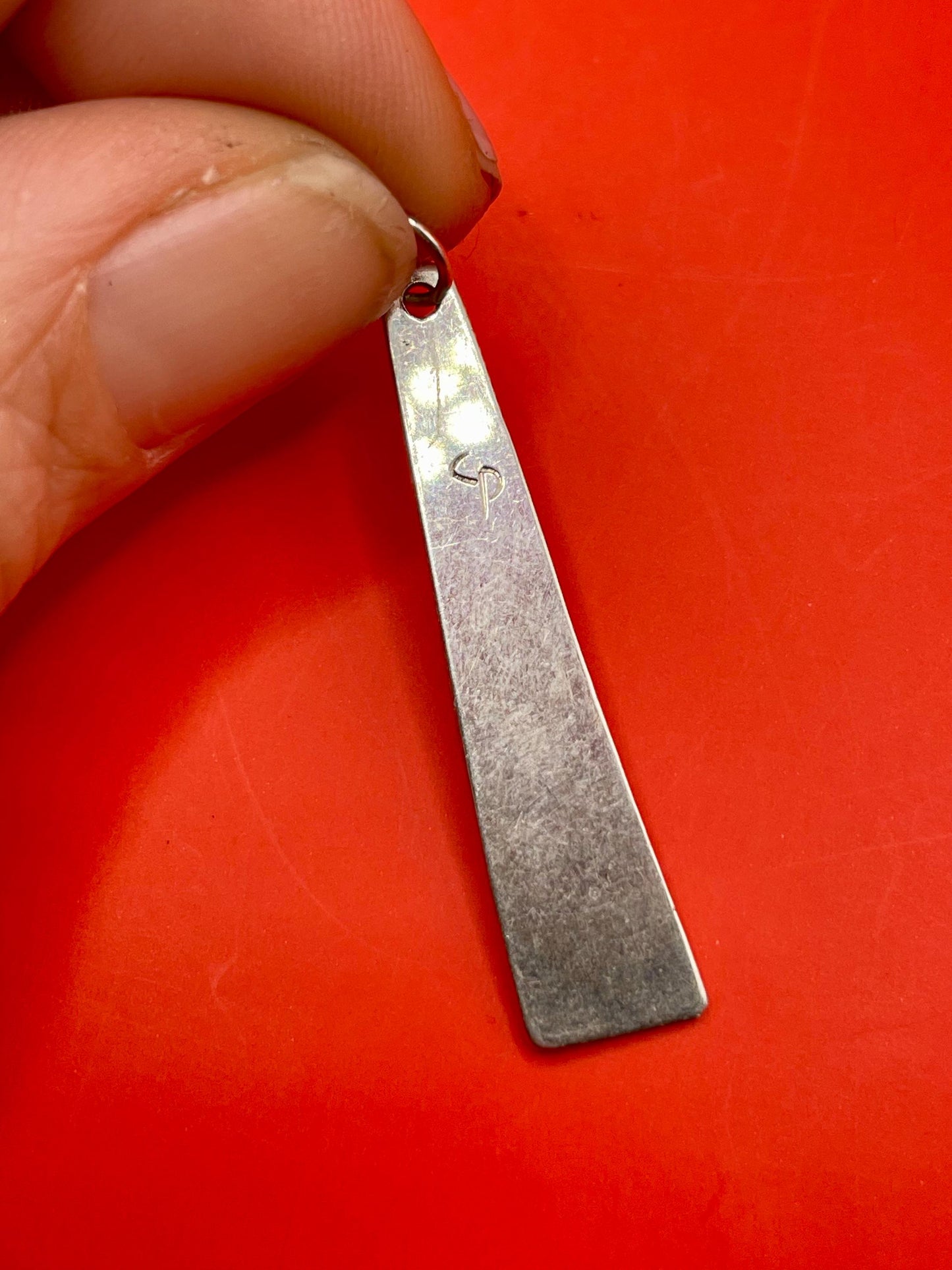 Beautiful indigenous first nations Pacific northwest coast sterling silver wolf pendant