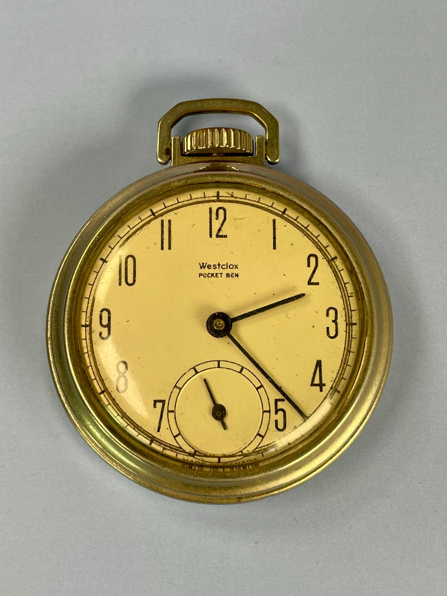 2.25 inch Westclox Pocket Watch