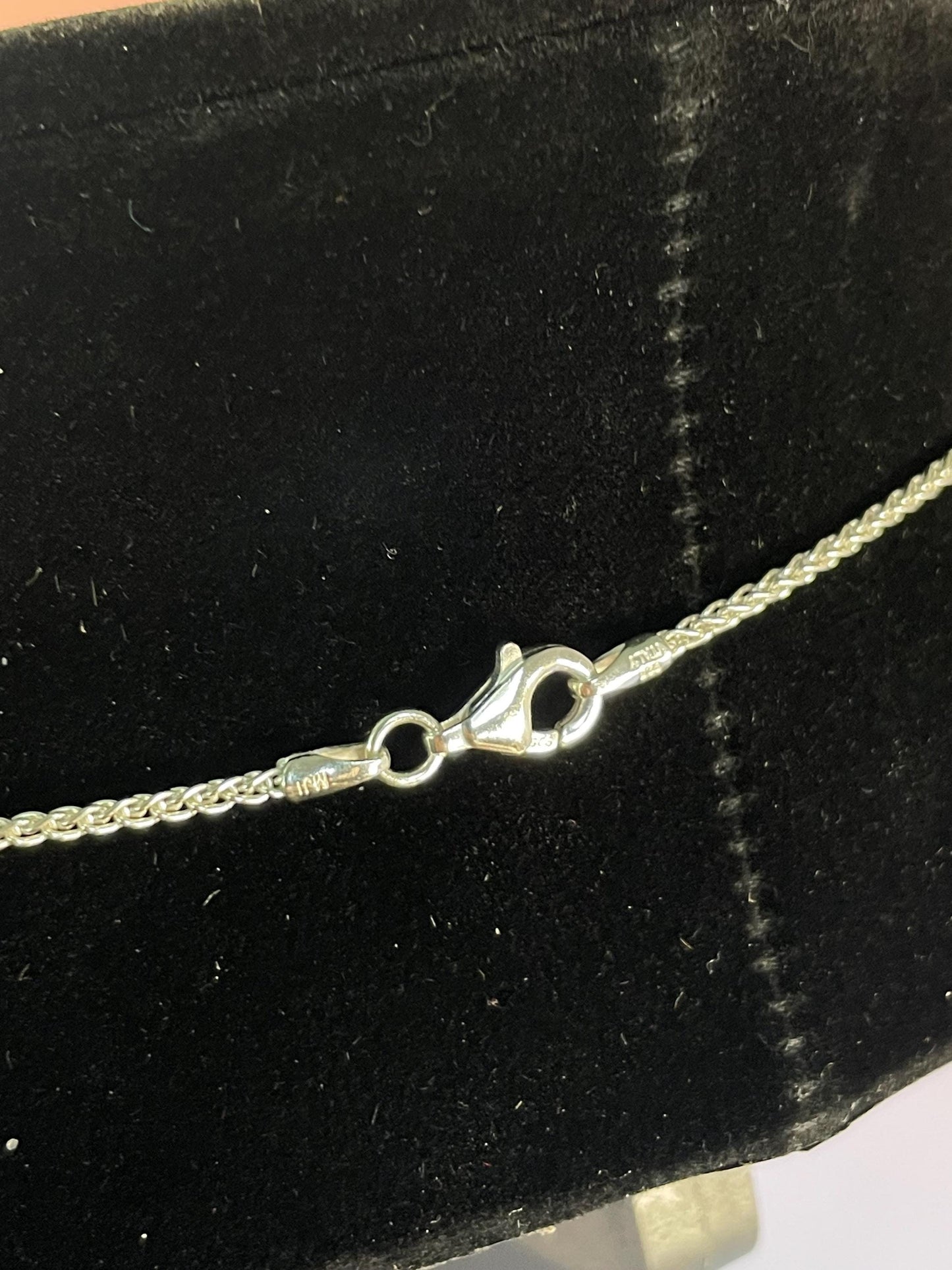 2.25 inch Indigenous First Nations Sterling and abalone necklace  amazing gift