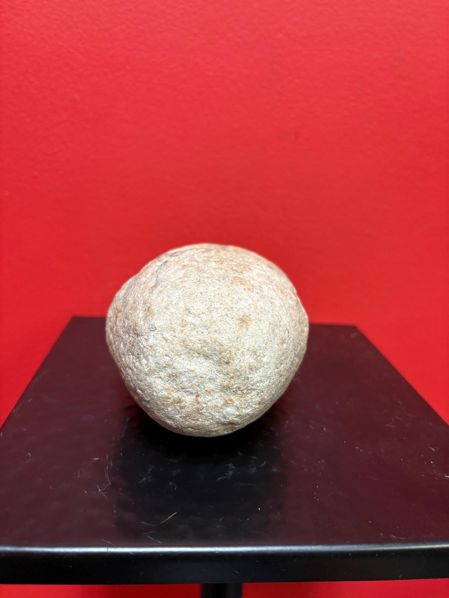 5 inch high authentic antique indigenous first nations Pacific Northwest Coast stone  plummet tool  from Vancouver Island collection