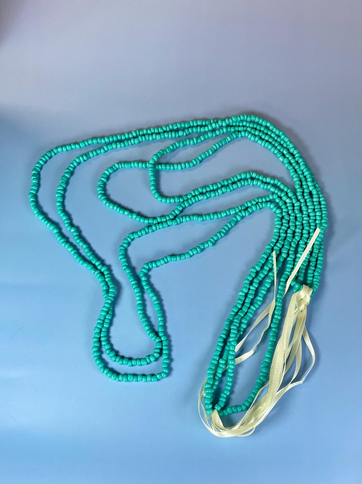 Elegant Turquoise Beaded Layered Necklace